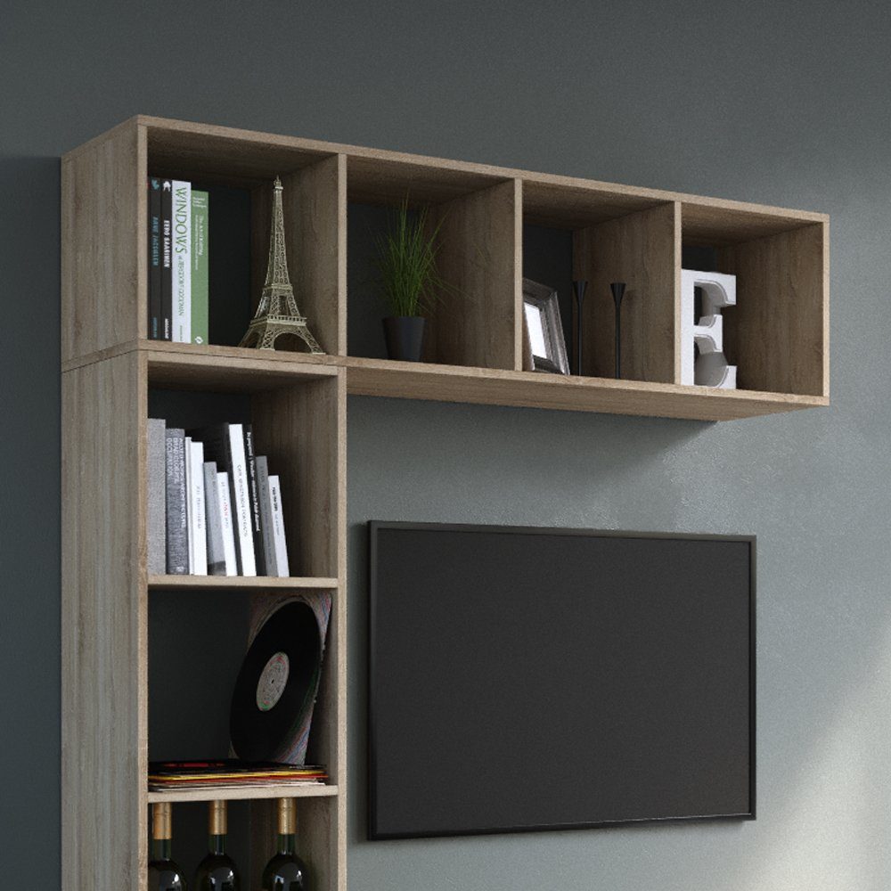 Vicco Raumteiler Ludus, Sonoma, 36 x 145 cm, 1-tlg., Drehbar