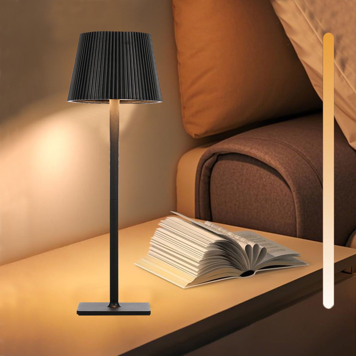 oyajia LED Tischleuchte LED Tischlampe Kabellos günstig online kaufen