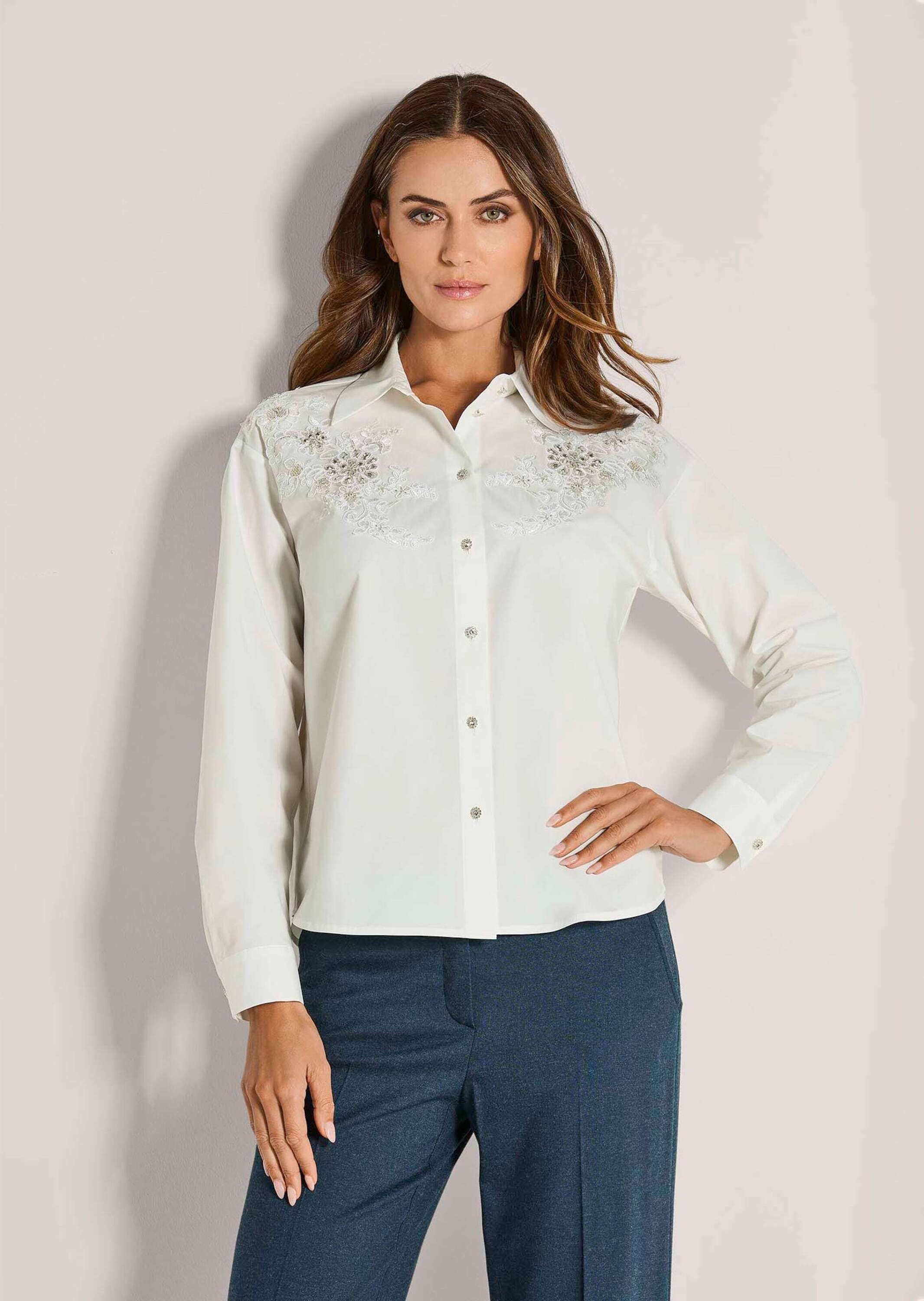 Langarmbluse Bluse