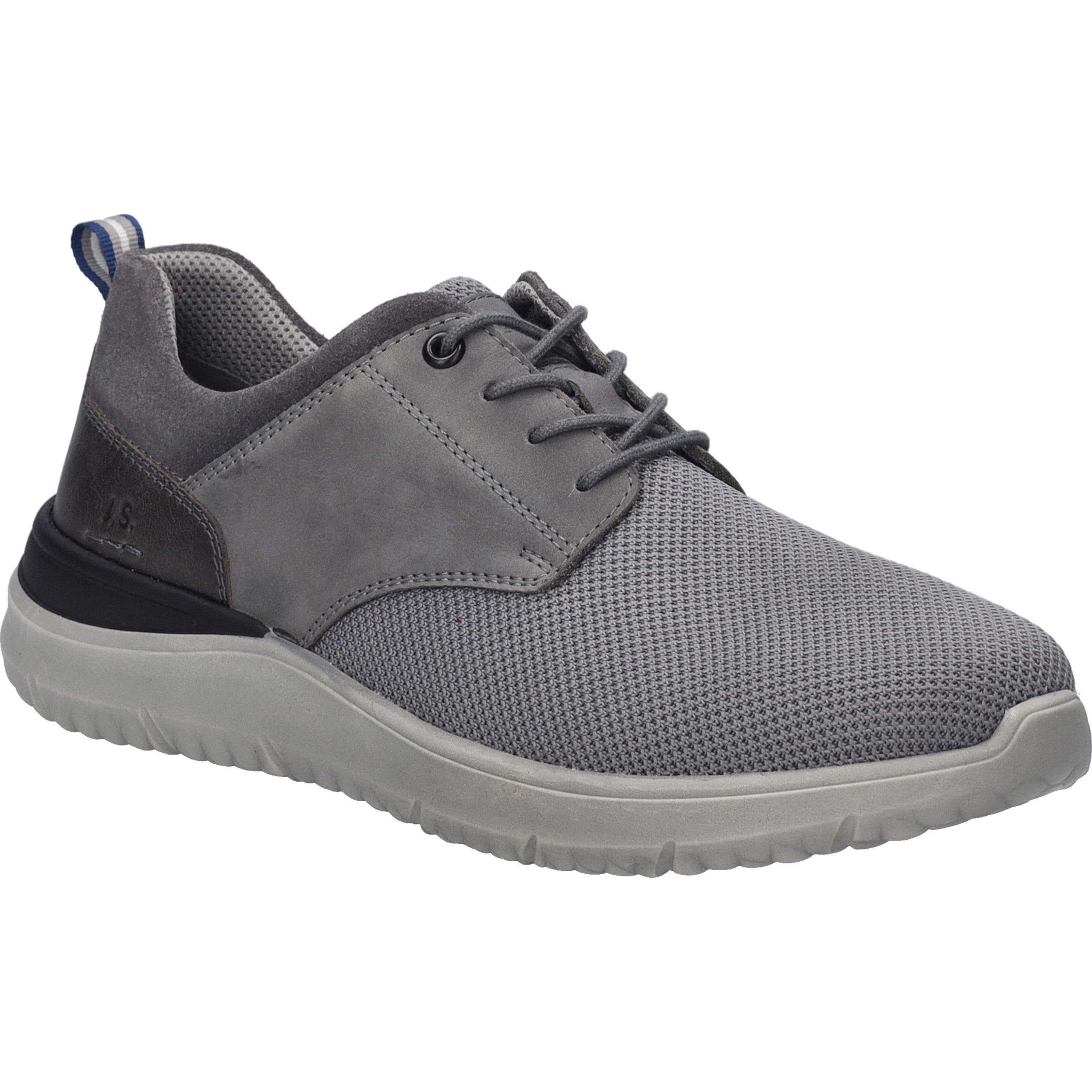 Josef Seibel Wales 03, grau Schnürschuh