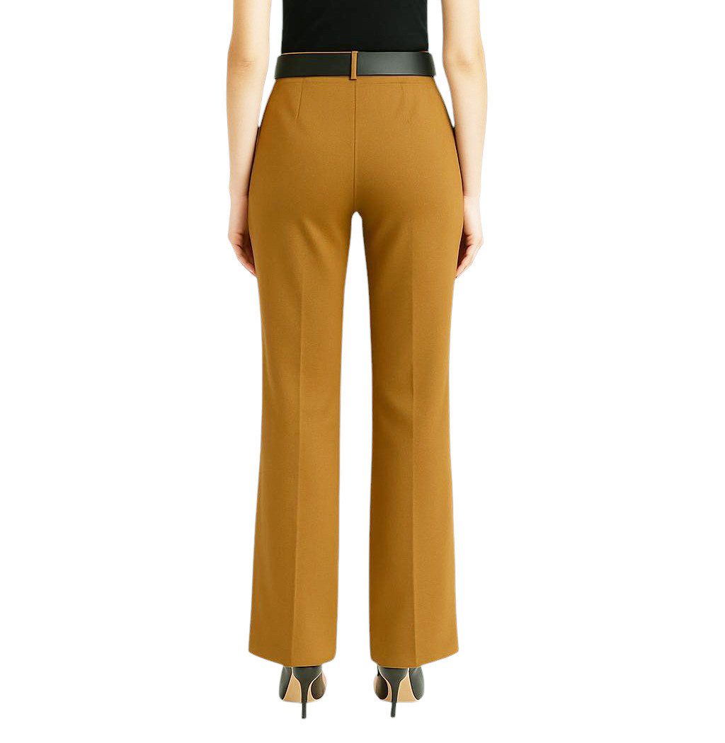 Mississhop Stretch-Hose Elegante Damenhose mit Gürtel günstig online kaufen