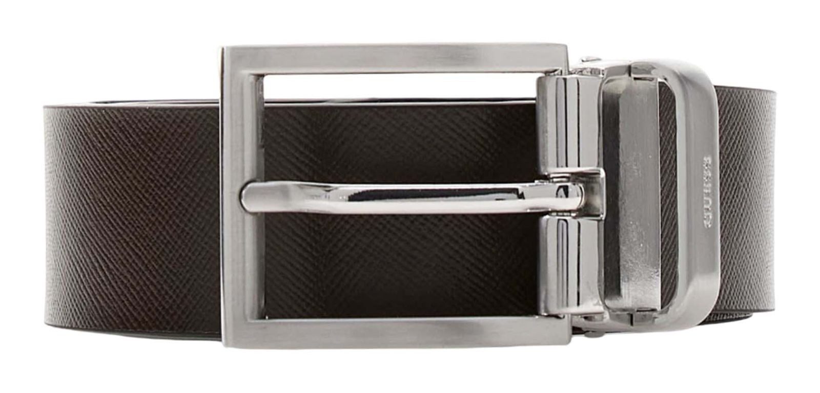 Guess Synthetikgürtel Adjustable & Reversible Belt H35 aus echtem Leder