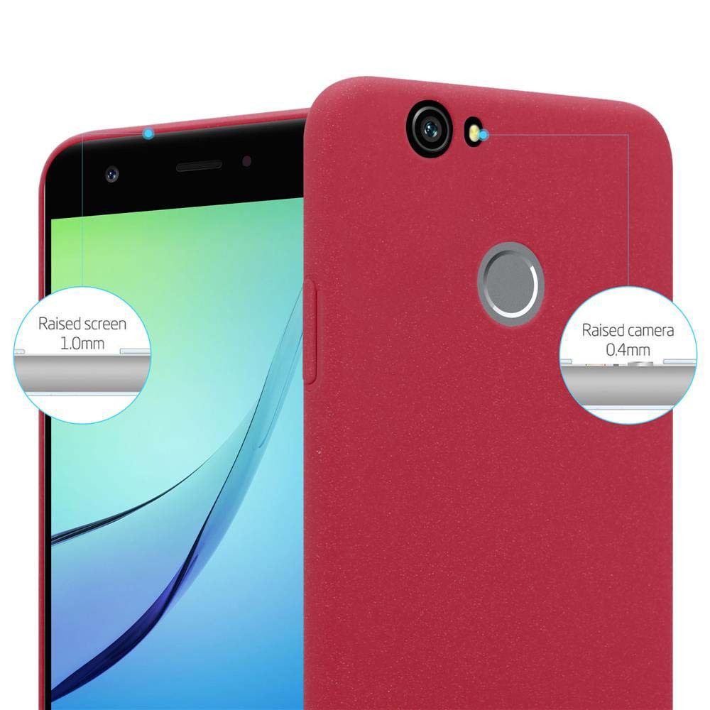 Cadorabo Handyhülle für Huawei NOVA Hülle Huawei NOVA, Handy Schutzhülle - Hülle - Robustes Hard Cover Back Case Bumper