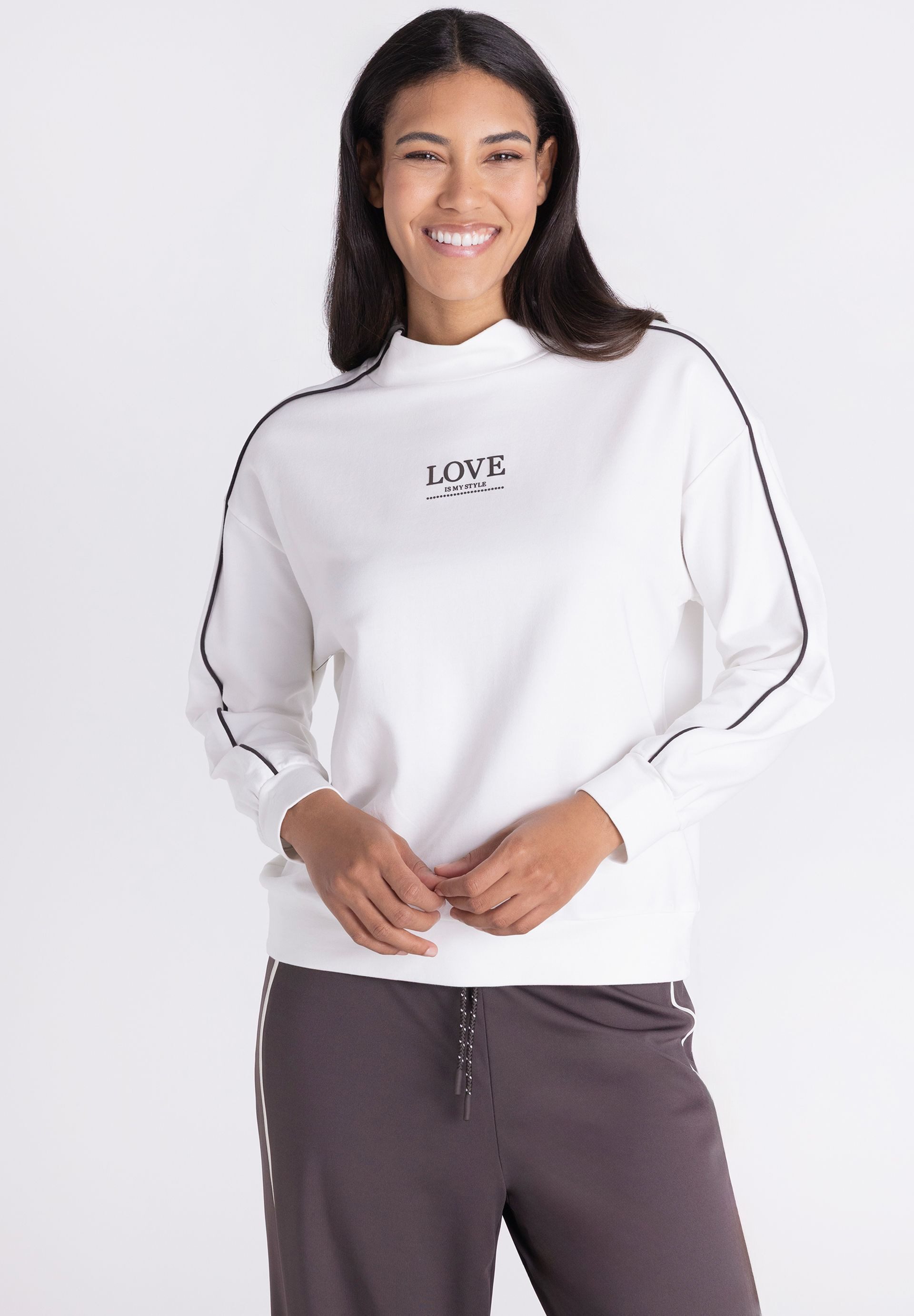 TUZZI T-Shirt mit Rippbündchen