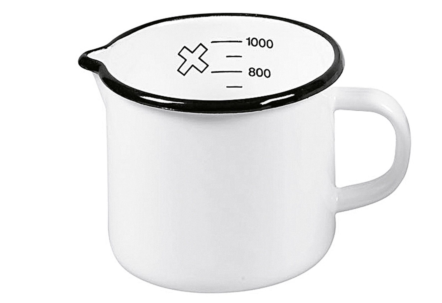 Karl Krüger Milchtopf, Emaille