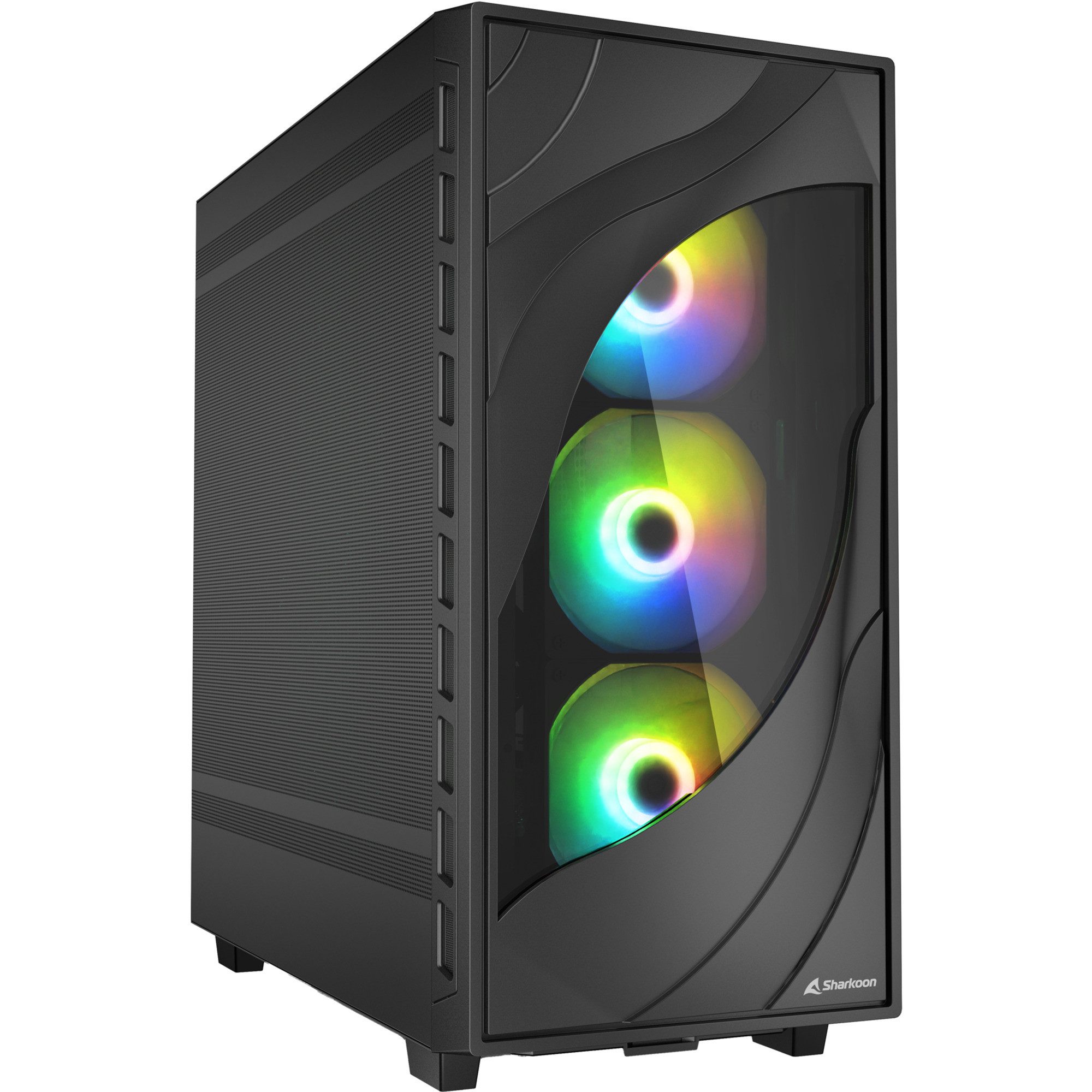 PC-Gehäuse Sharkoon Rebel C80M RGB, Tower-Gehäuse