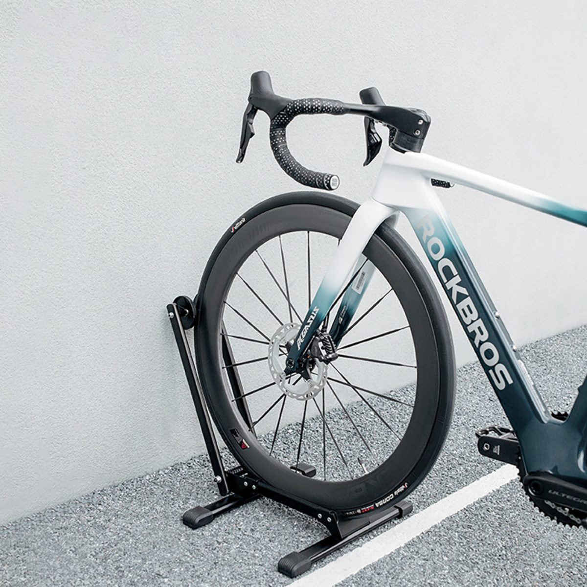 Wozinsky Fahrradständer WSR-01, Klappbarer Fahrradständer für 20 bis 29 Zoll mit rutschfesten Pads