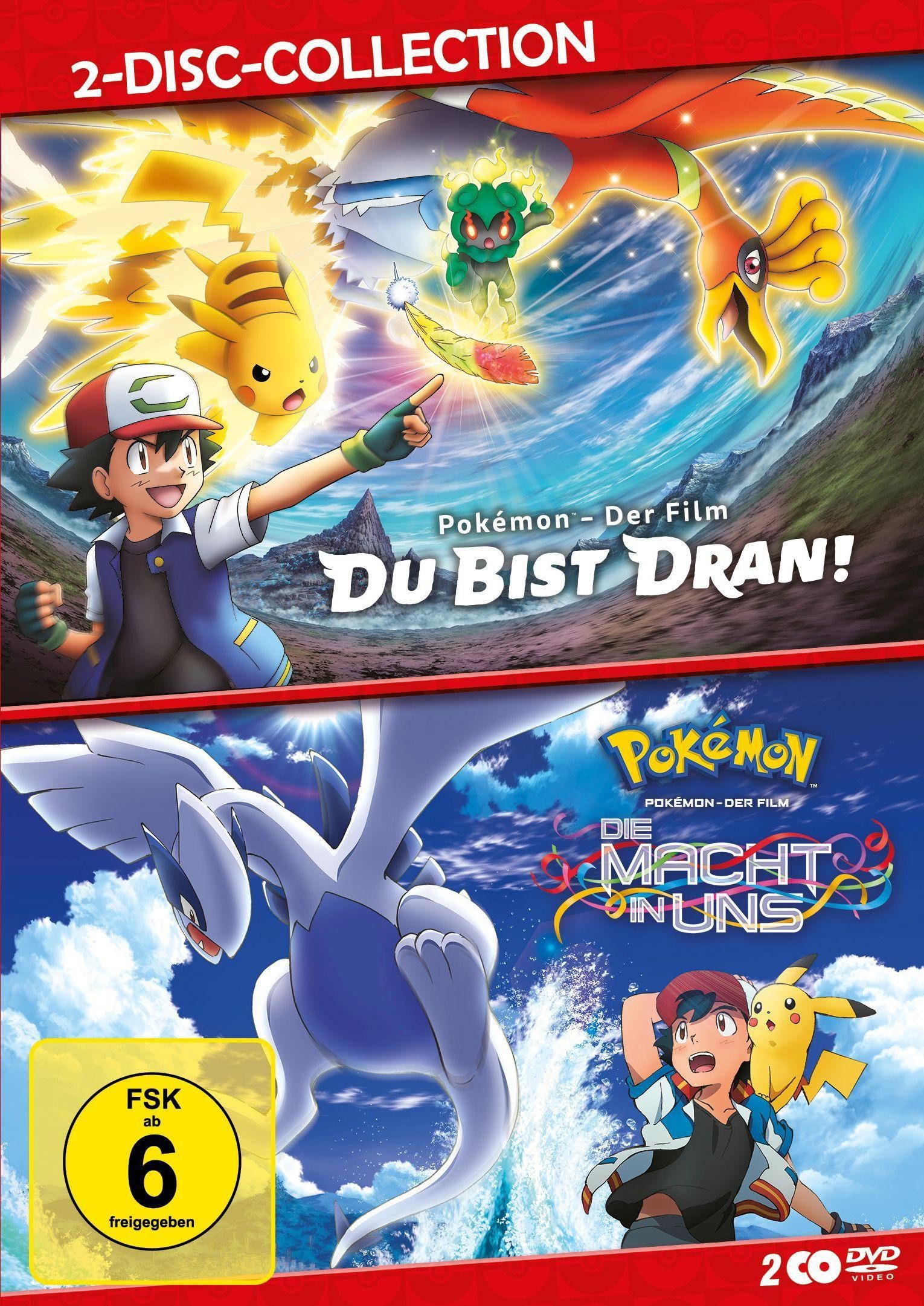 DVD Pokémon 2-Disc-Collection - Film 20 & 21