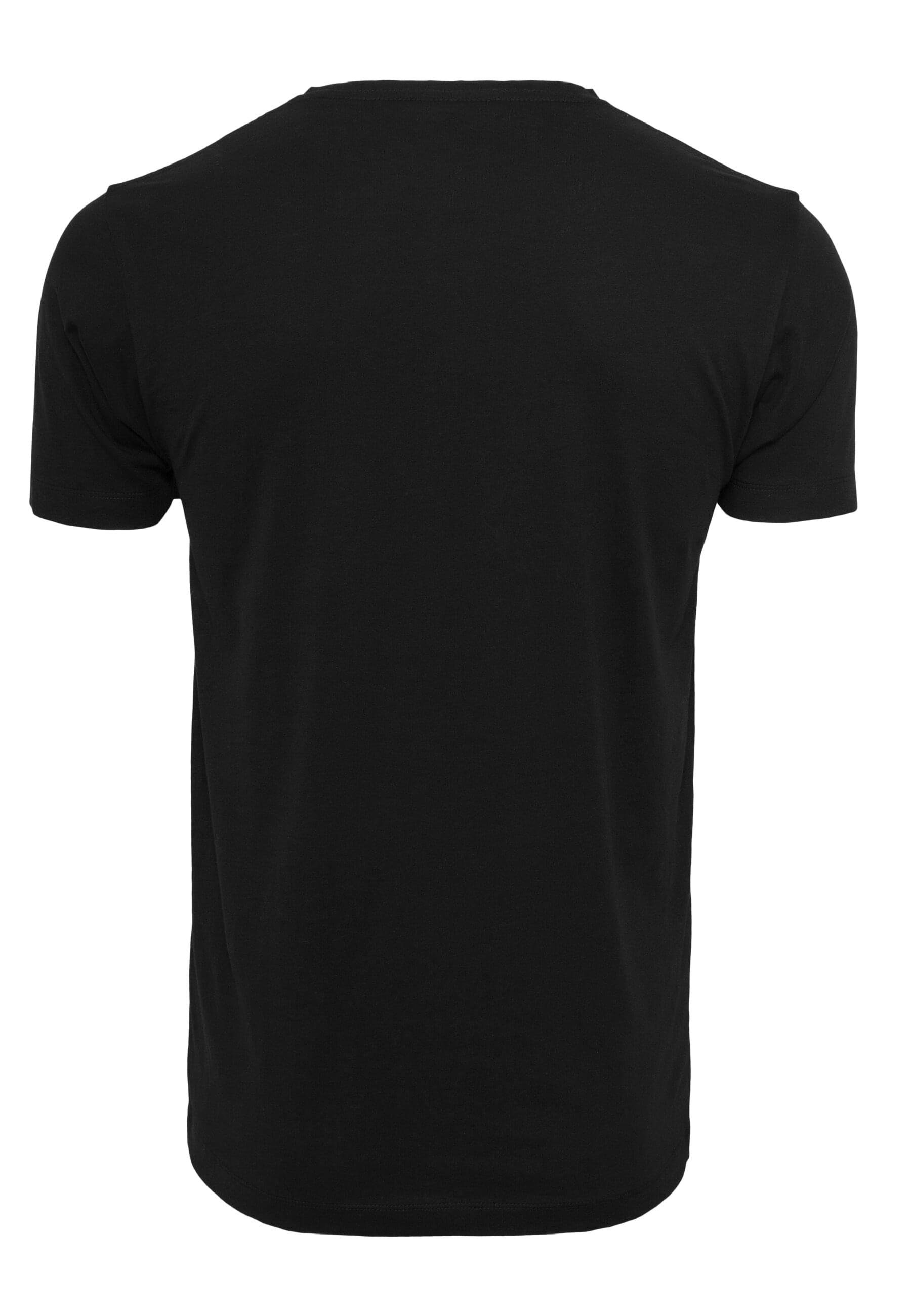 T-Shirt Herren black Easy (1-tlg) MisterTee Tee Tee Mister