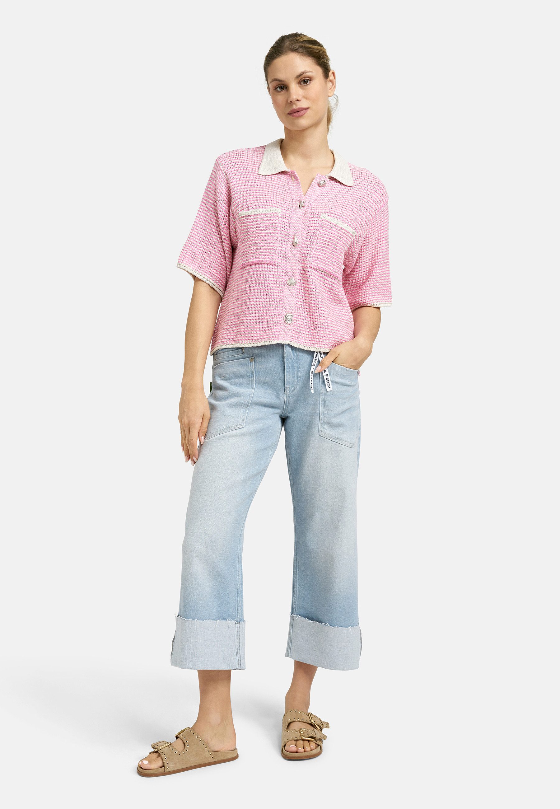 Smith & Soul Relax-fit-Jeans mit Turn-Up Saum