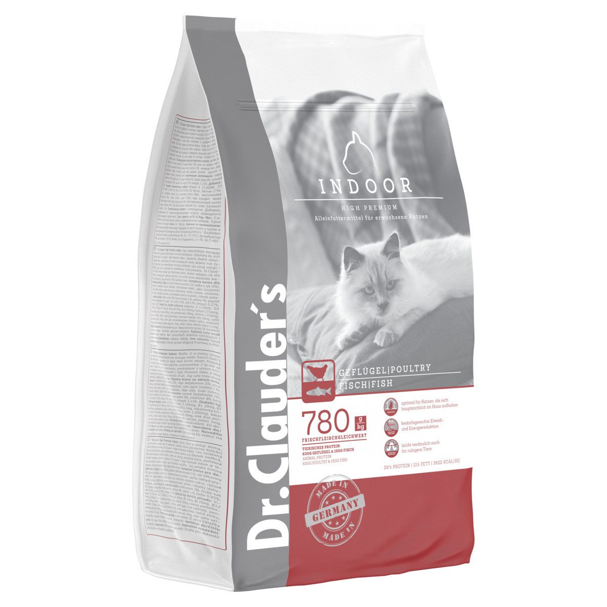Dr. Clauder's High Premium Indoor 400 g, Trockenfutter für: Katze