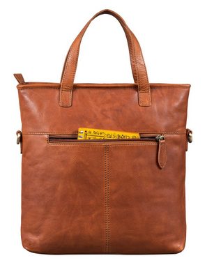 Benthill Shopper Damen Echt Leder Umhängetasche Große Schultertasche Vintage Handtasche, Schultergurt / Umhängegurt Reißverschlussfach