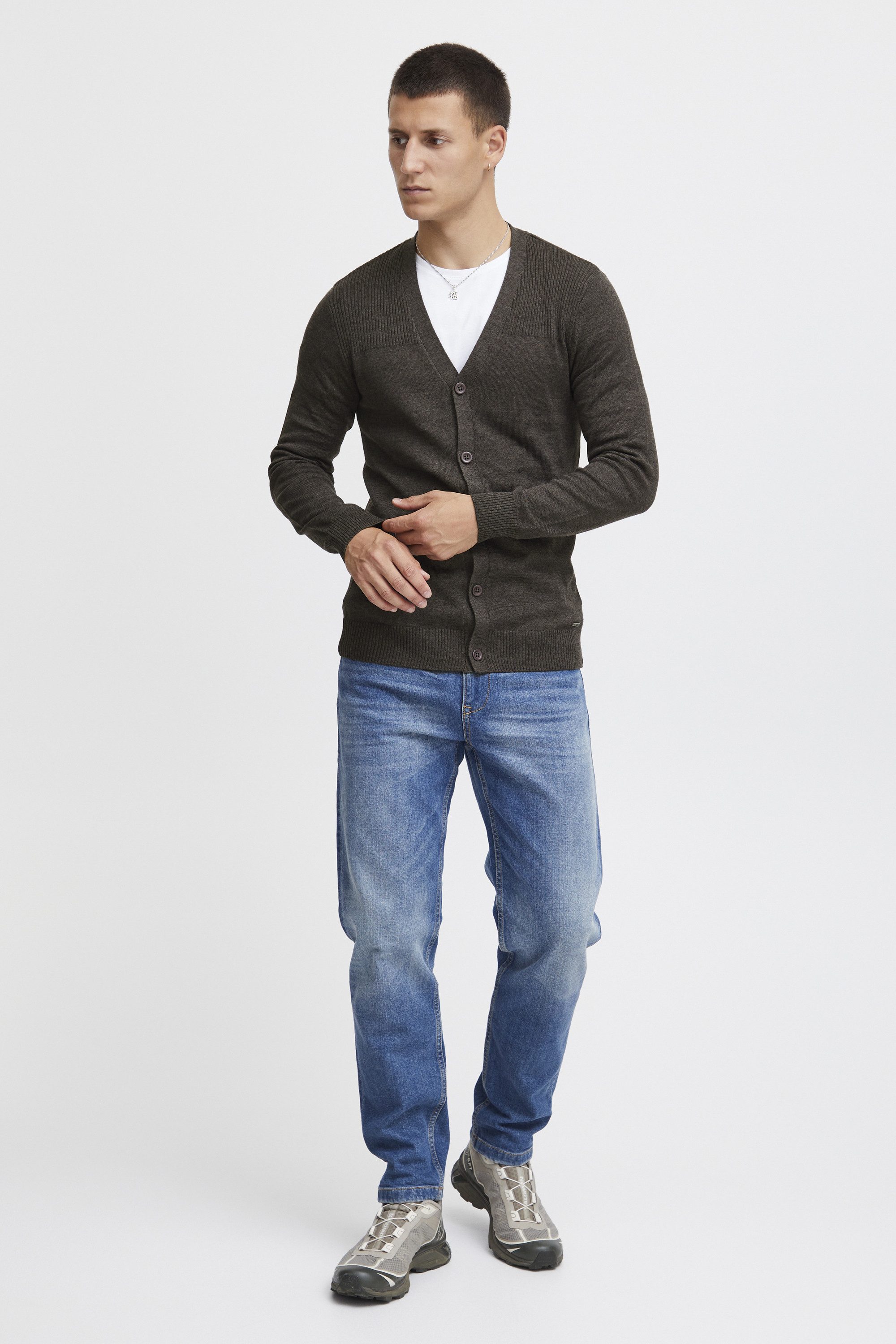 Blend Cardigan BHCaden Gemütlicher Feinstrick-Cardigan