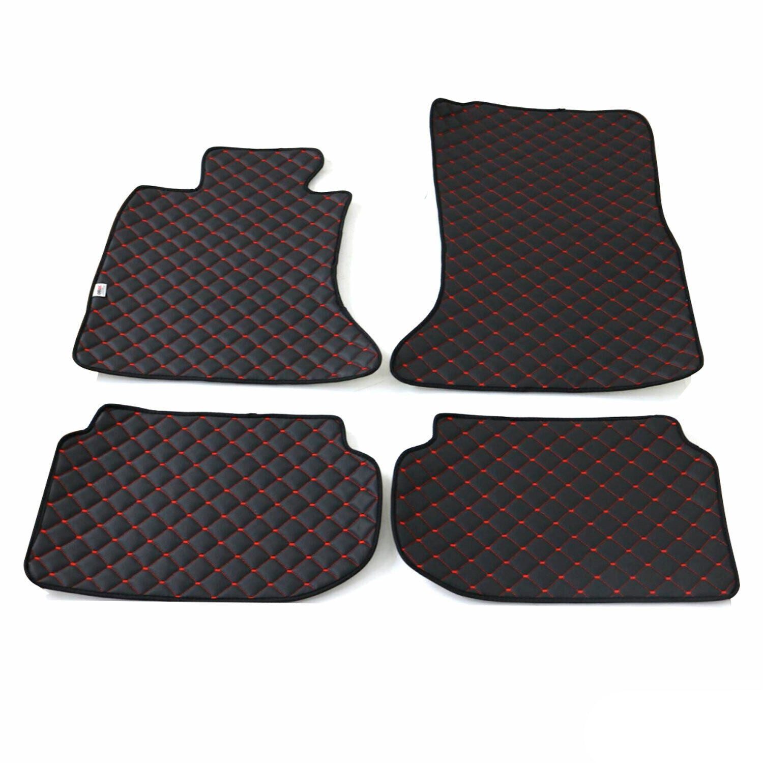 OMAC Auto-Fußmatten für BMW 5er F10 2010-2017 Schwarz 4 tlg Automatten (4 St), für BMW 5er F10 F11 2010-2013 BMW 5er F10 F11 2010-2013, Antirutsch,Wasserfest,Einfache Installation