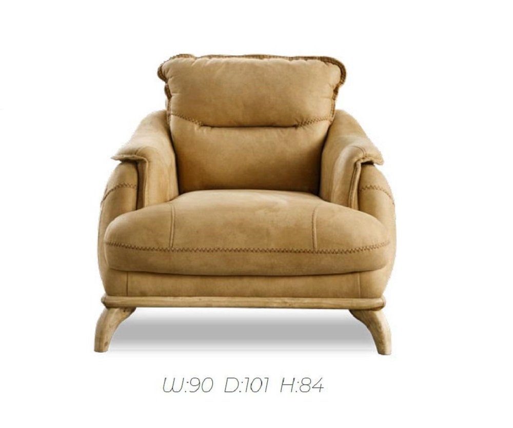 JVmoebel Sessel Sessel 1 Wohnzimmer Möbel Sitzer Relax Italienische Design