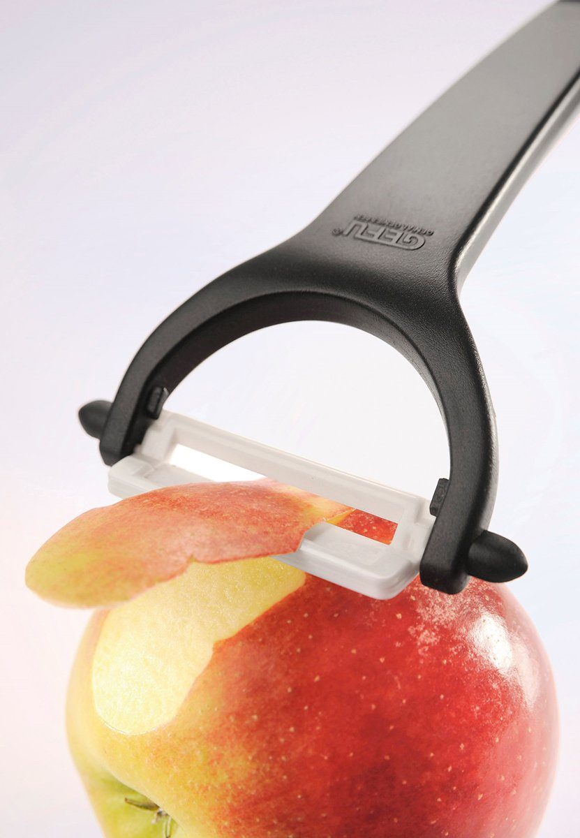 GEFU Sparschäler Keramikschäler CERAMO Gemüseschäler Obstschäler Sc