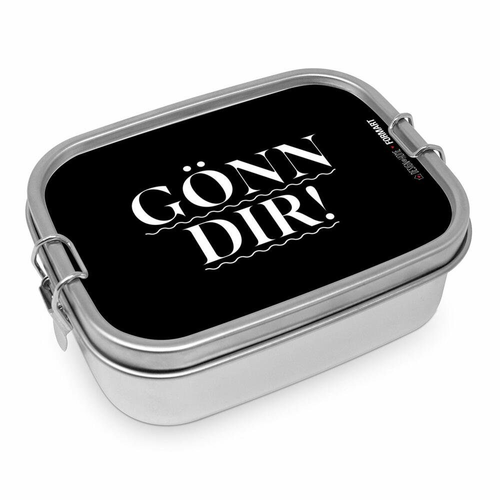 PPD Lunchbox Gönn dir Steel 900 ml, Edelstahl
