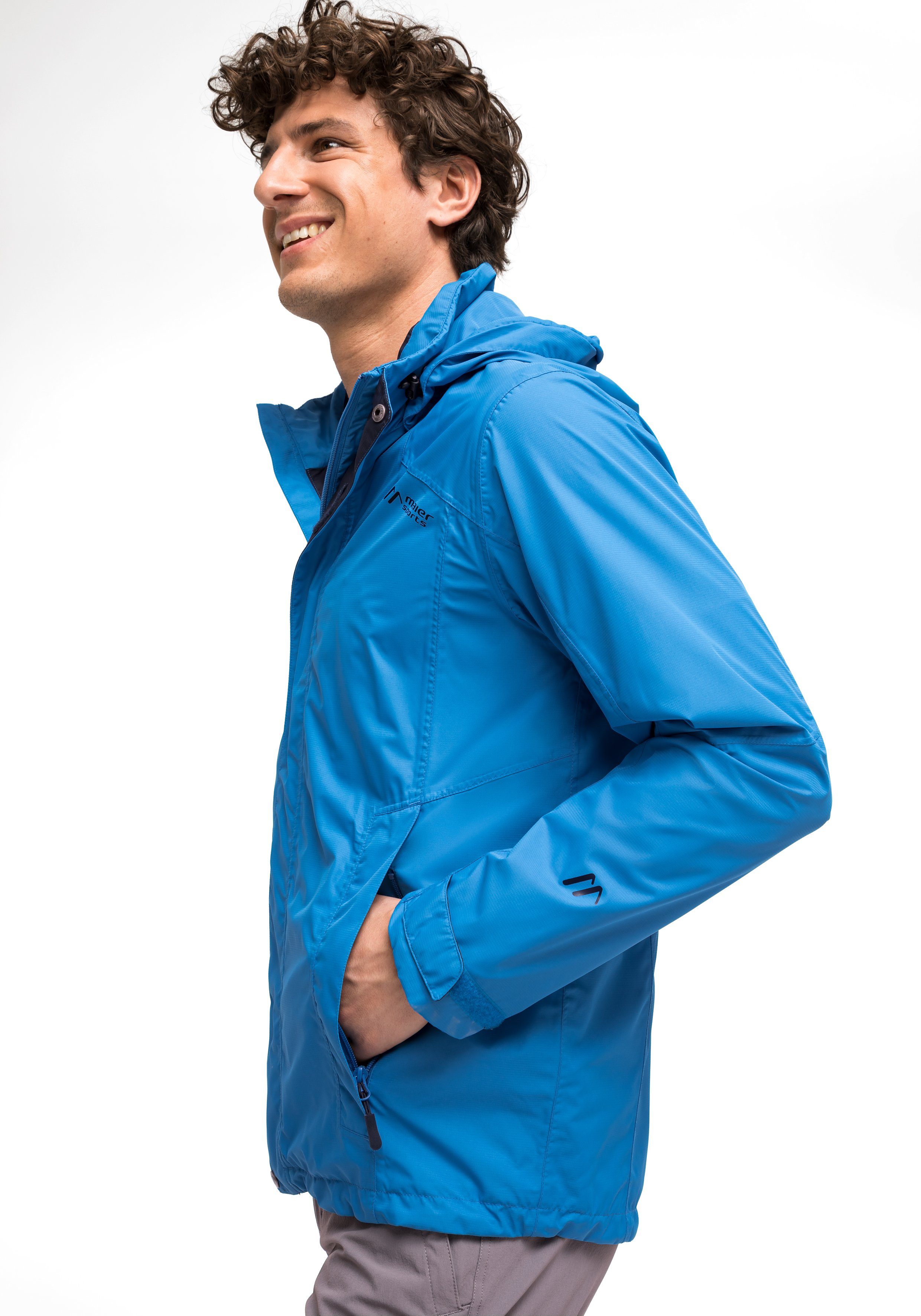 Maier Sports Funktionsjacke Metor M mit Packaway Funktion