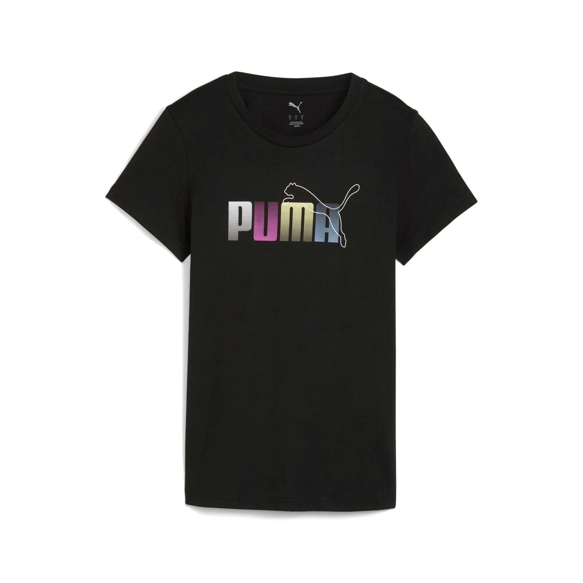 PUMA T-Shirt Puma Damen T-Shirt Graphic Stacked Tee 688167 günstig online kaufen