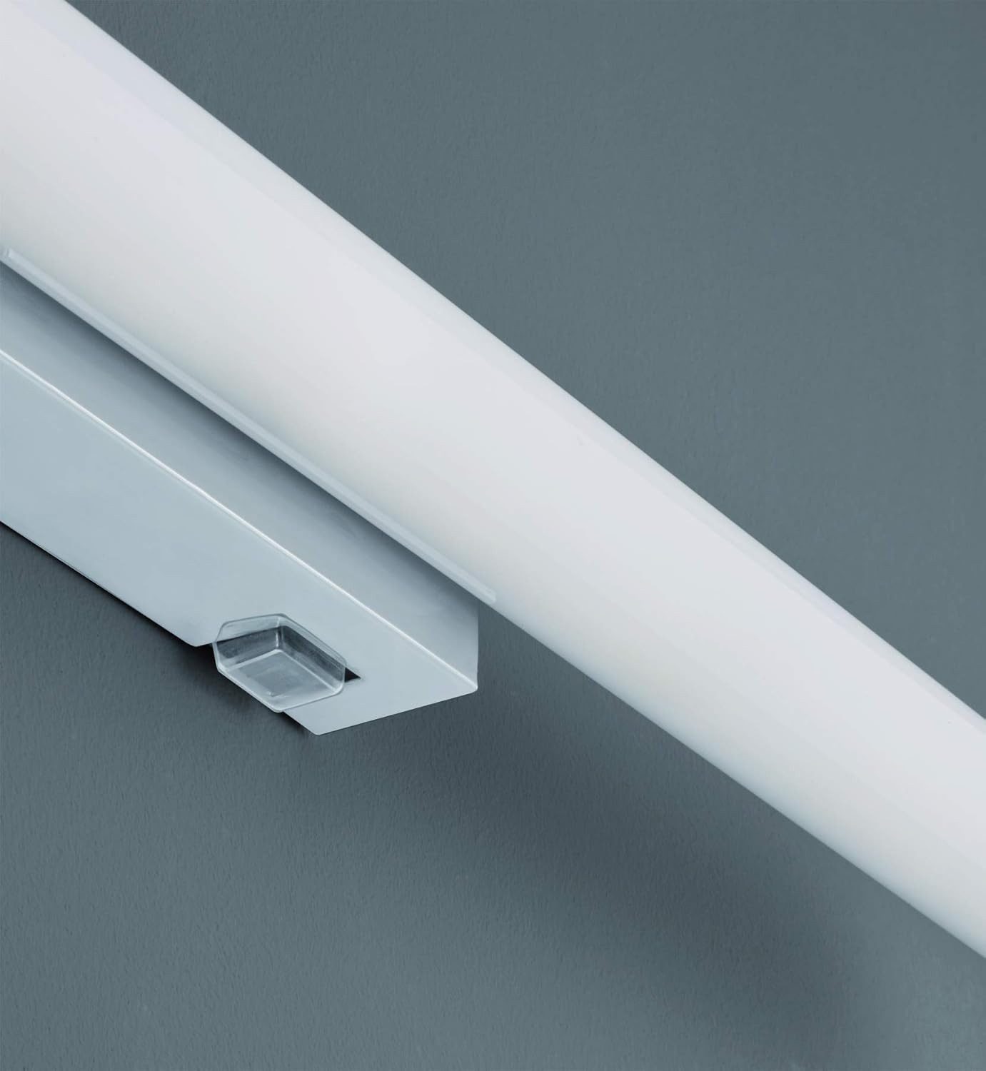 lightling LED Wandleuchte Leo, LED fest integriert, Warmweiß, mit Ein- und Ausschalter, IP44