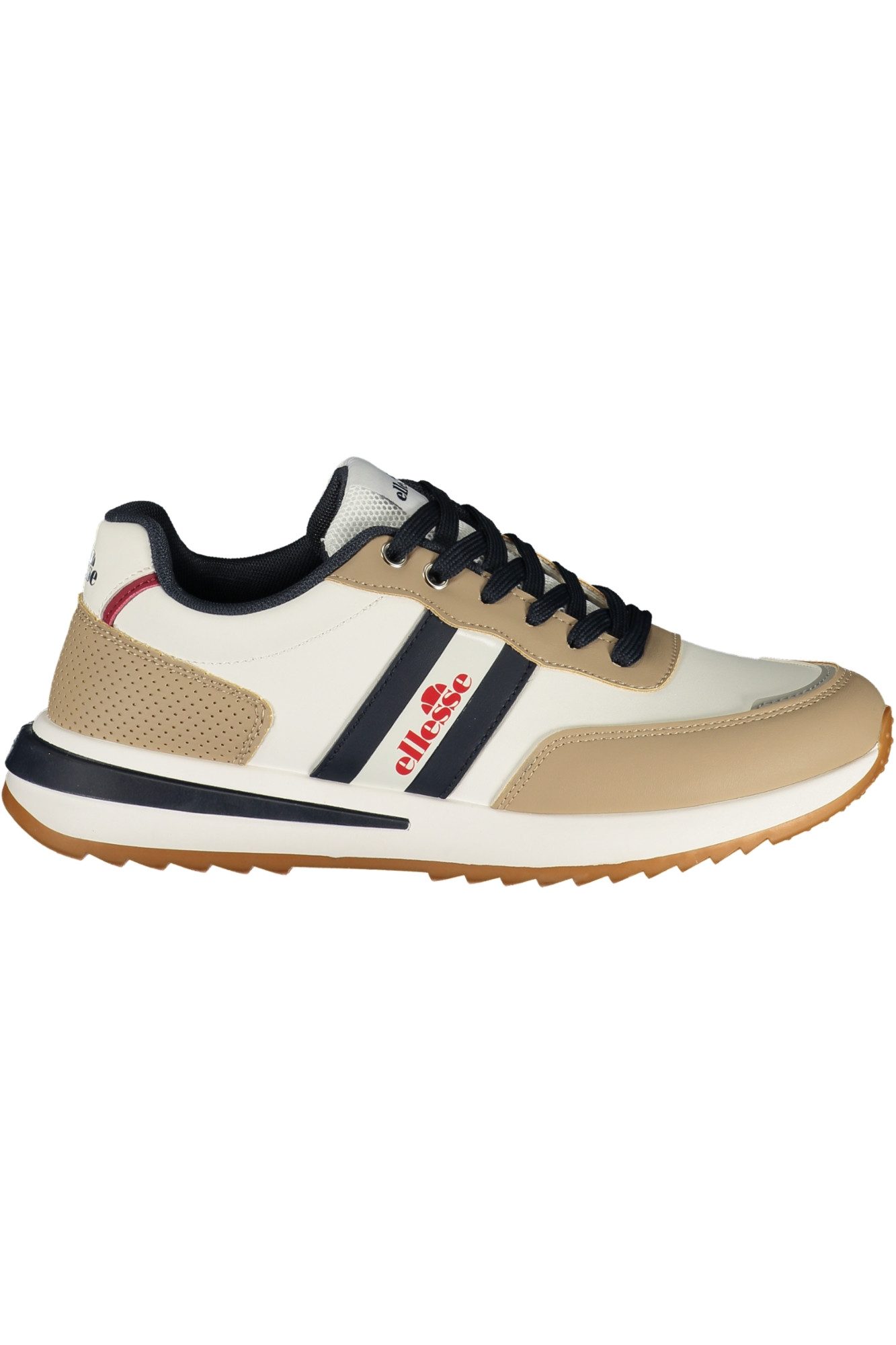 Ellesse Sneaker Weiße Herren-Sportschuhe mit blauen Akzenten und