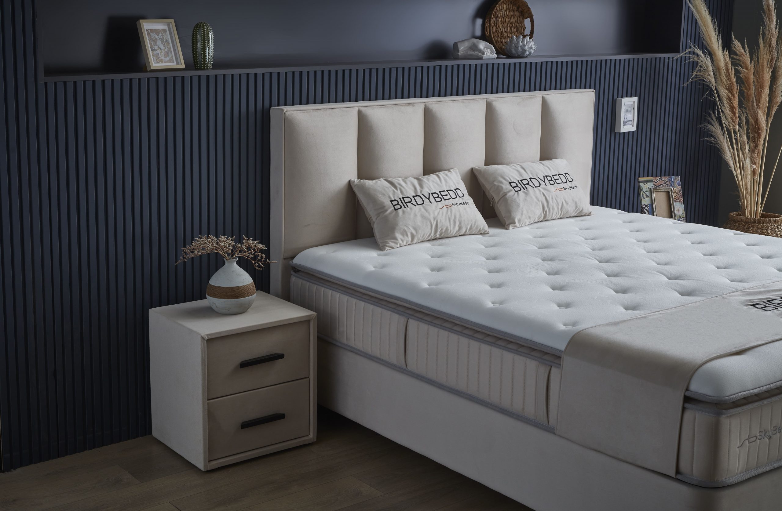 Viva Möbel Boxspringbett BIRDY (180 x günstig online kaufen