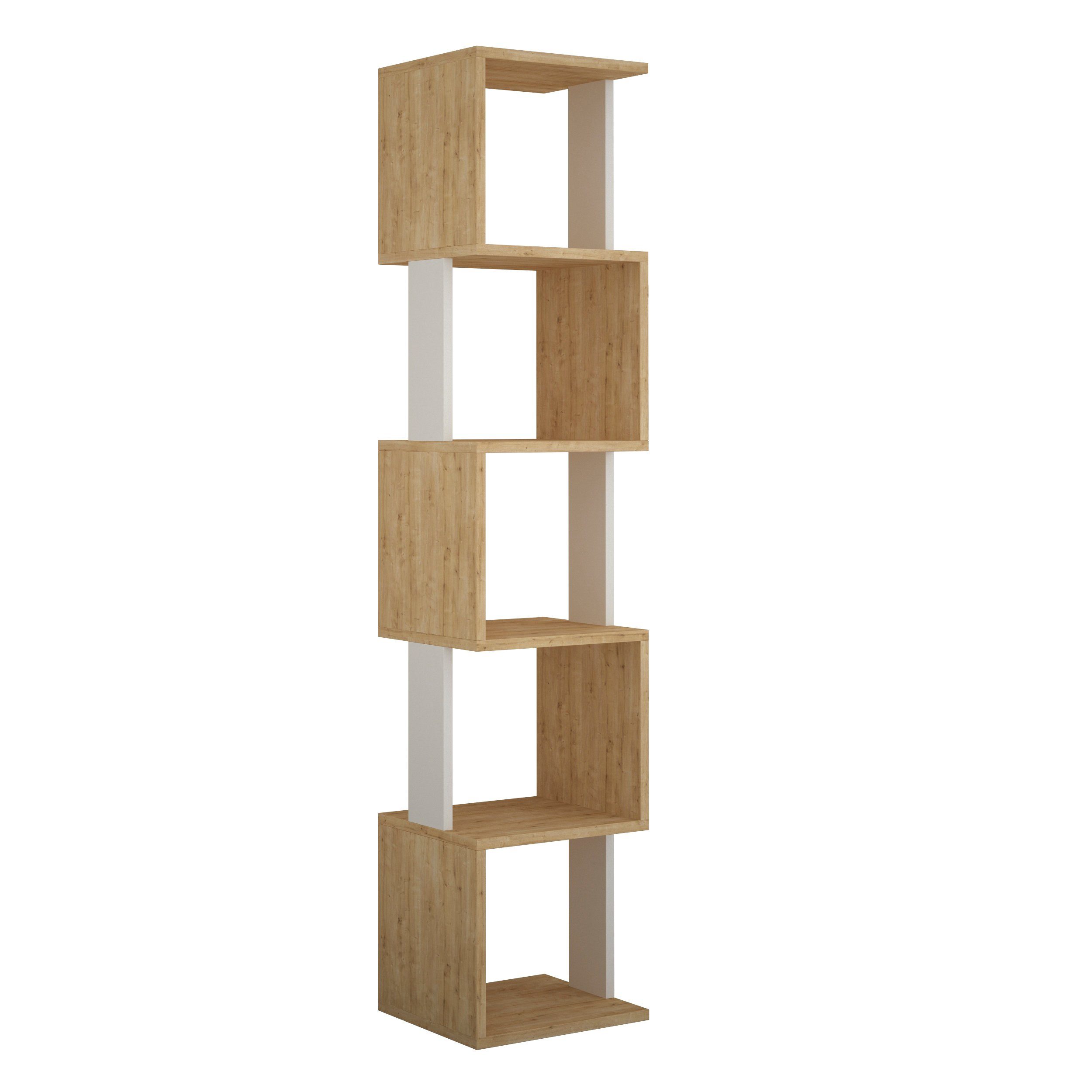 Decortie Bücherregal Piri, Modernes Bücherregal Display Unit, 35 x 30 x 161 günstig online kaufen