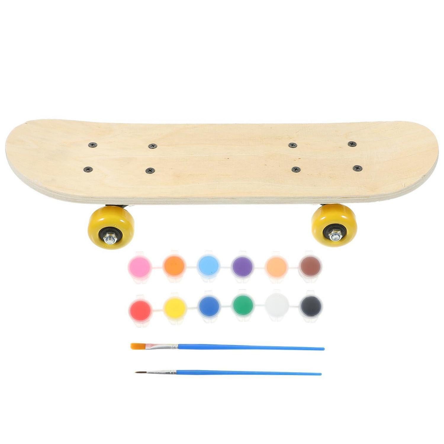 LuxusKollektion Skateboard Skateboard Holz Deck 43cm Blanko zum Bemalen (1-St)