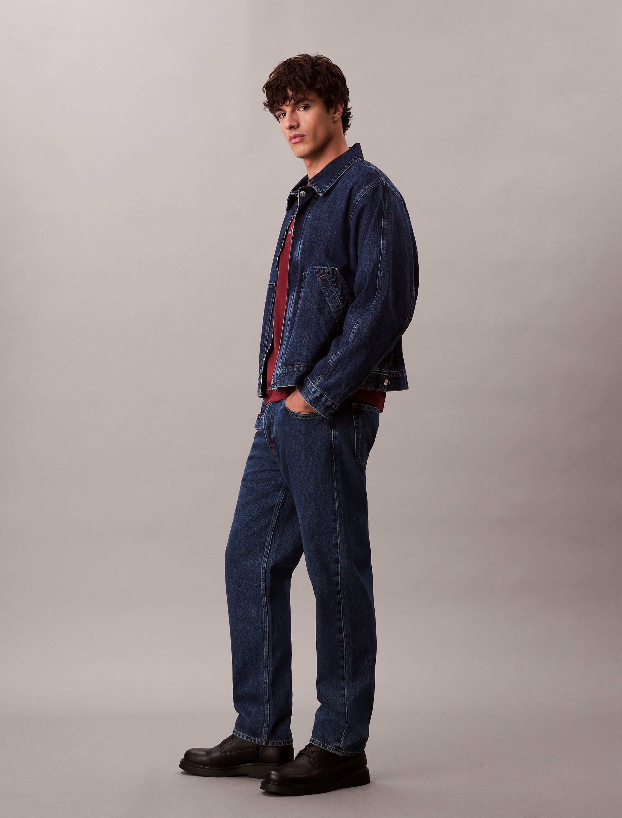 Calvin Klein Jeans 5-Pocket-Jeans tapered fit – Bild 5 von 5