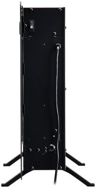 Dimplex Elektrokamin Sierra 60", schwarz,mit Heizung, Fernbedienung, App, Optiflame® Flammeneffekt