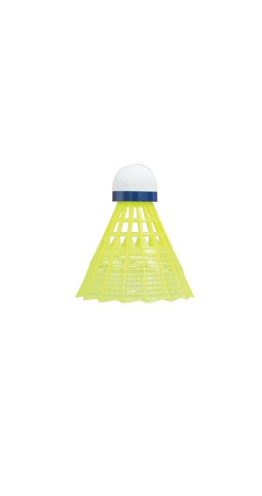 Talbot-Torro Badmintonball Tech 450 Nylon gelb Dose 6er, Geschwindigkeit: schnell