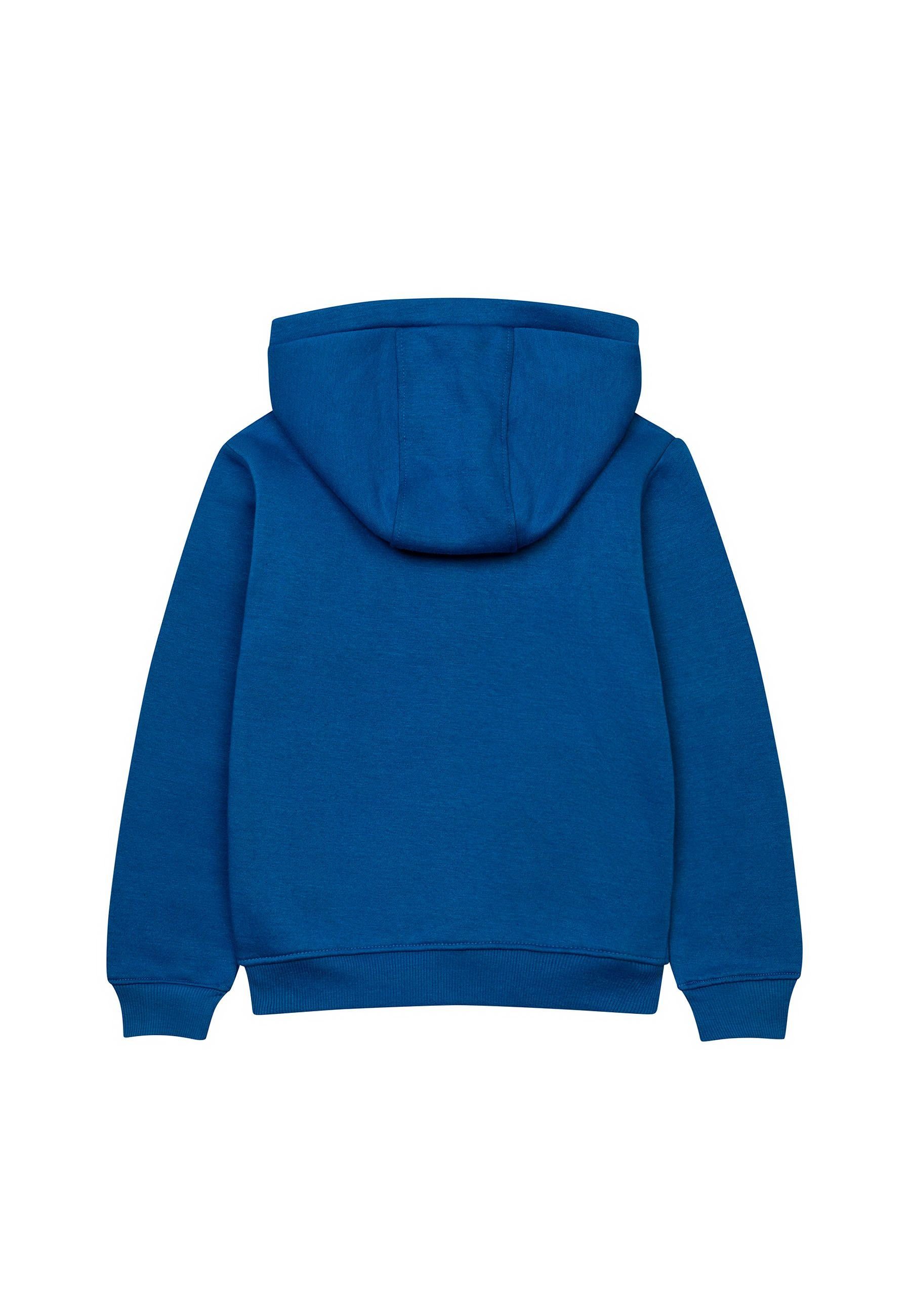 Blau Sweatjacke MINOTI (1y-14y) Kapuzensweatshirt