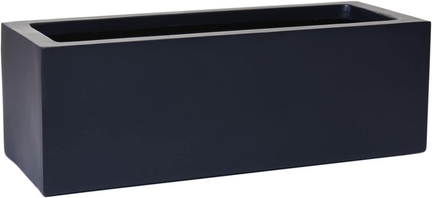 VIVANNO Balkonkasten Fiberglas FLOBO Kasten - Anthrazit Matt (1 St), 45x17x15 cm