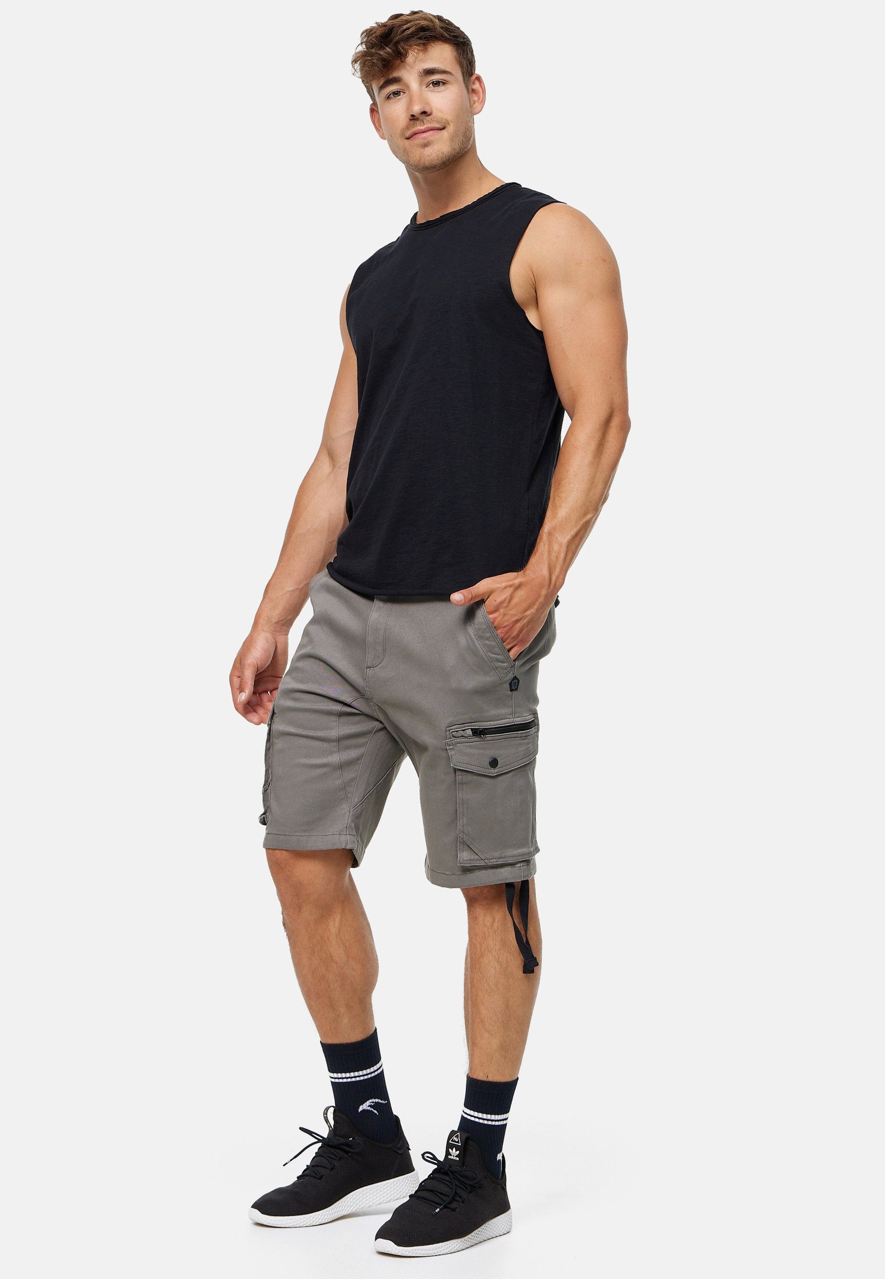 Indicode Agron Pewter Cargoshorts