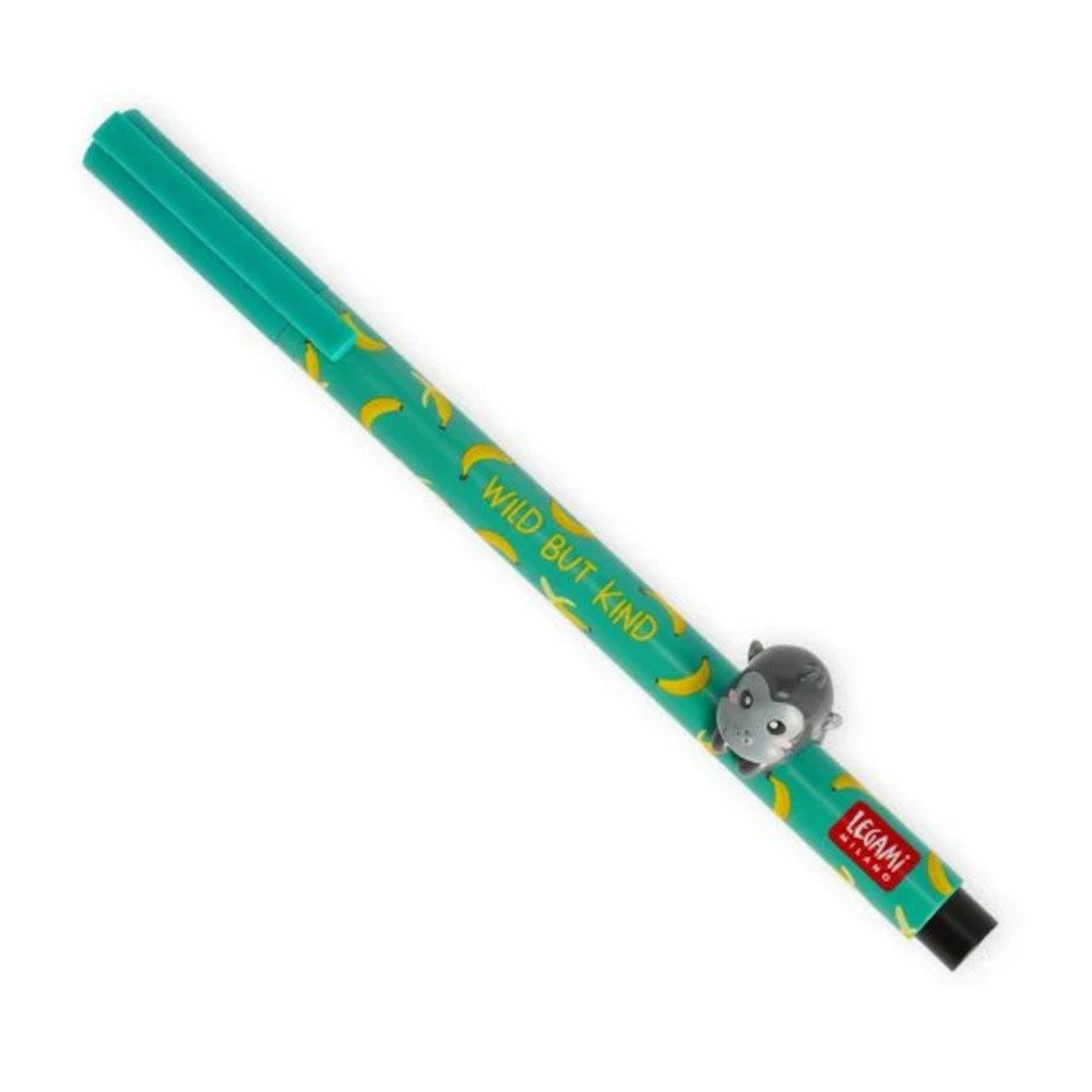 Legami Marker Legami Lovely Friends Gelstift Gorilla – 0,5 mm Schwarz