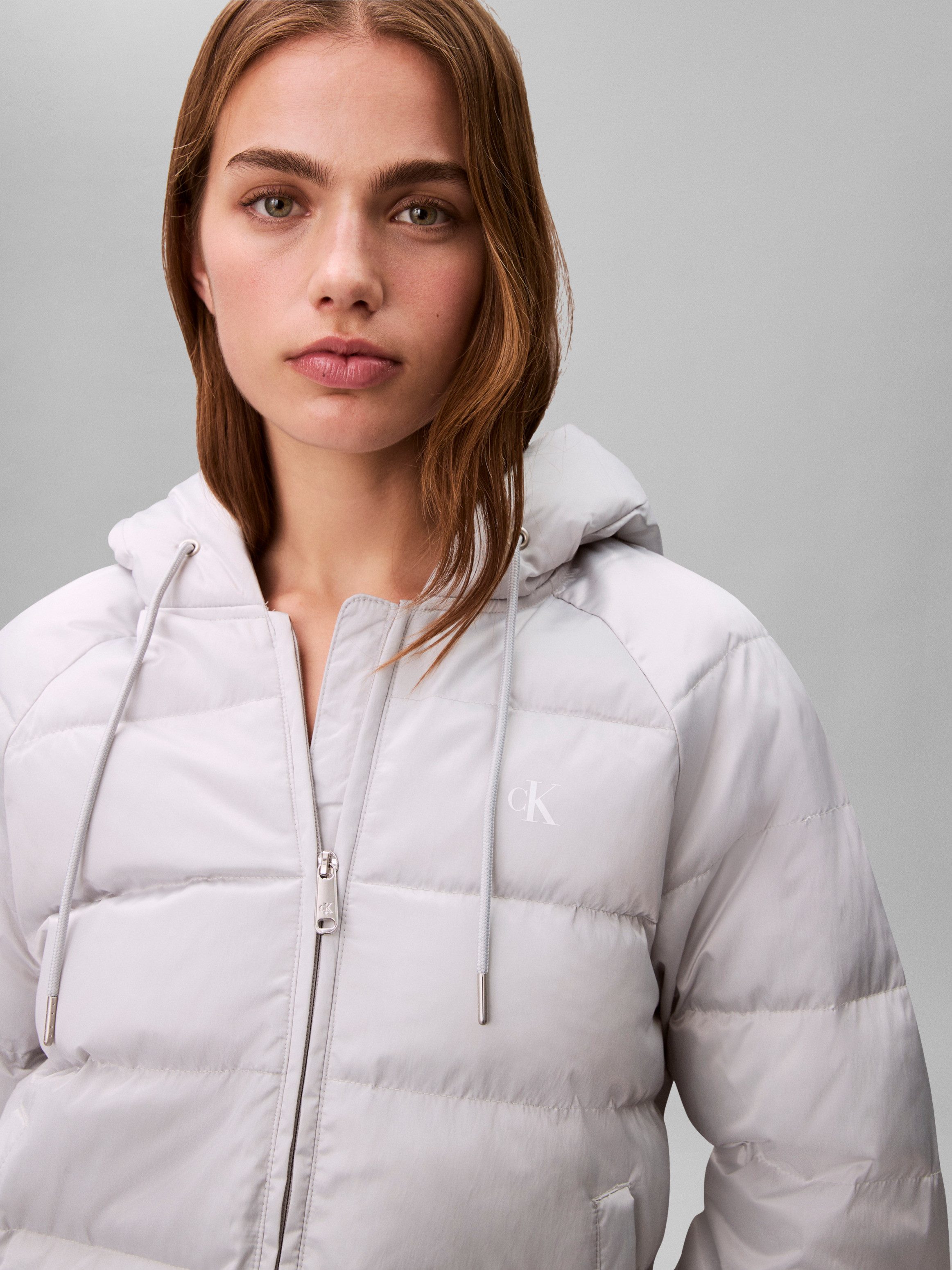 Calvin Klein Jeans Steppjacke Regular fit mit Rundhalsausschnitt