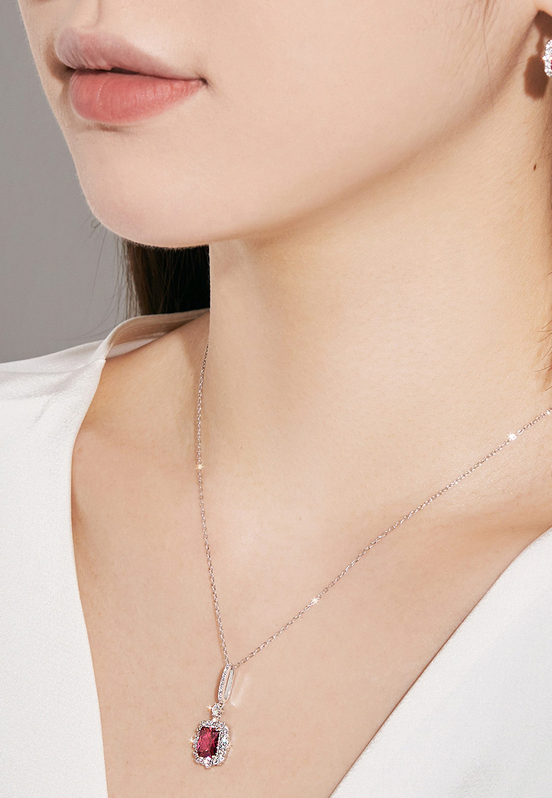 BRELLATO Kette mit Anhänger VINTAGE Collier Glitzer Damen Kristall Halskett günstig online kaufen