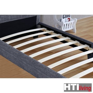HTI-Living Bett Bett 90 x 200 cm Linn (Stück, 1-tlg., 1x Bett Linn inkl. Lattenrost, ohne Matratze), Bettgestell inkl. Lattenrost