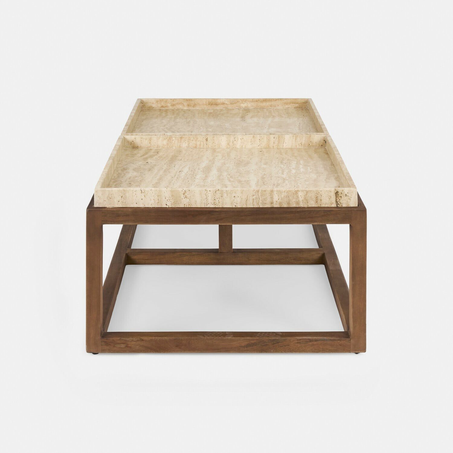 Mirabeau Couchtisch Couchtisch Edwyn braun/creme