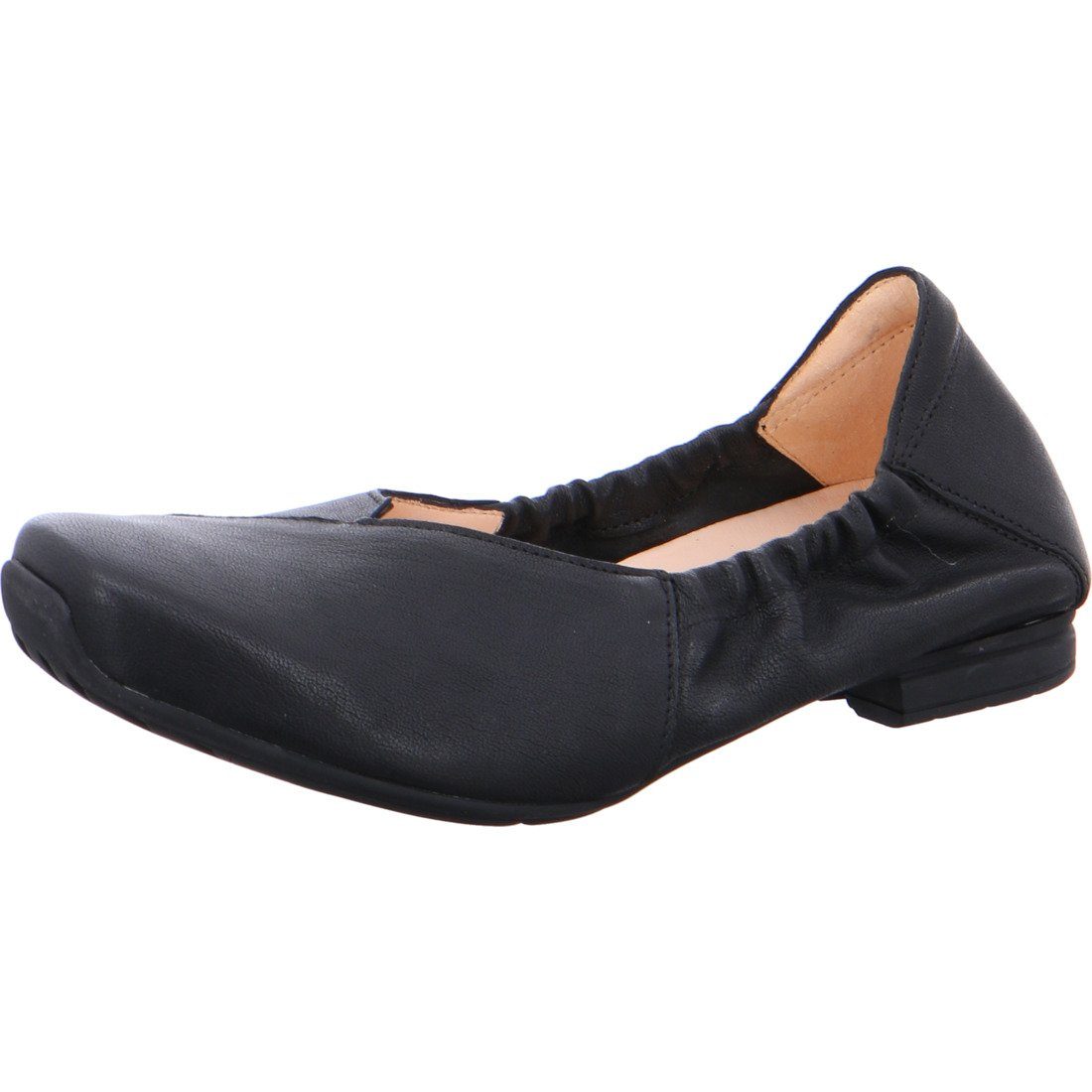 Think! Think! Schuhe, Ballerina Velours Ballerina - schwarz Gaudi 037124 Damen