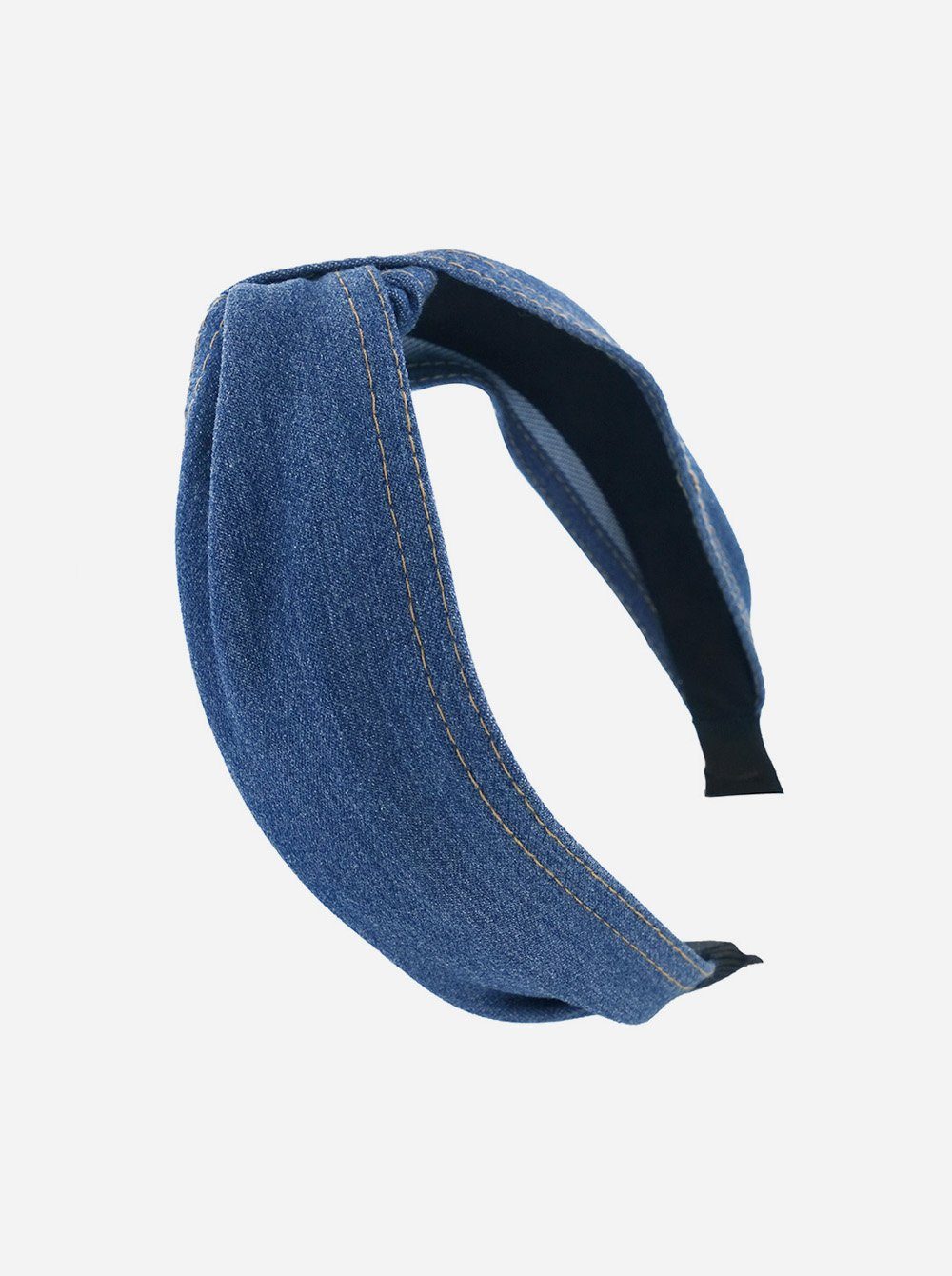 axy Haarreif Haarreif mit raffinierten Knoten und Jeans Stoff, Vintage Klas günstig online kaufen