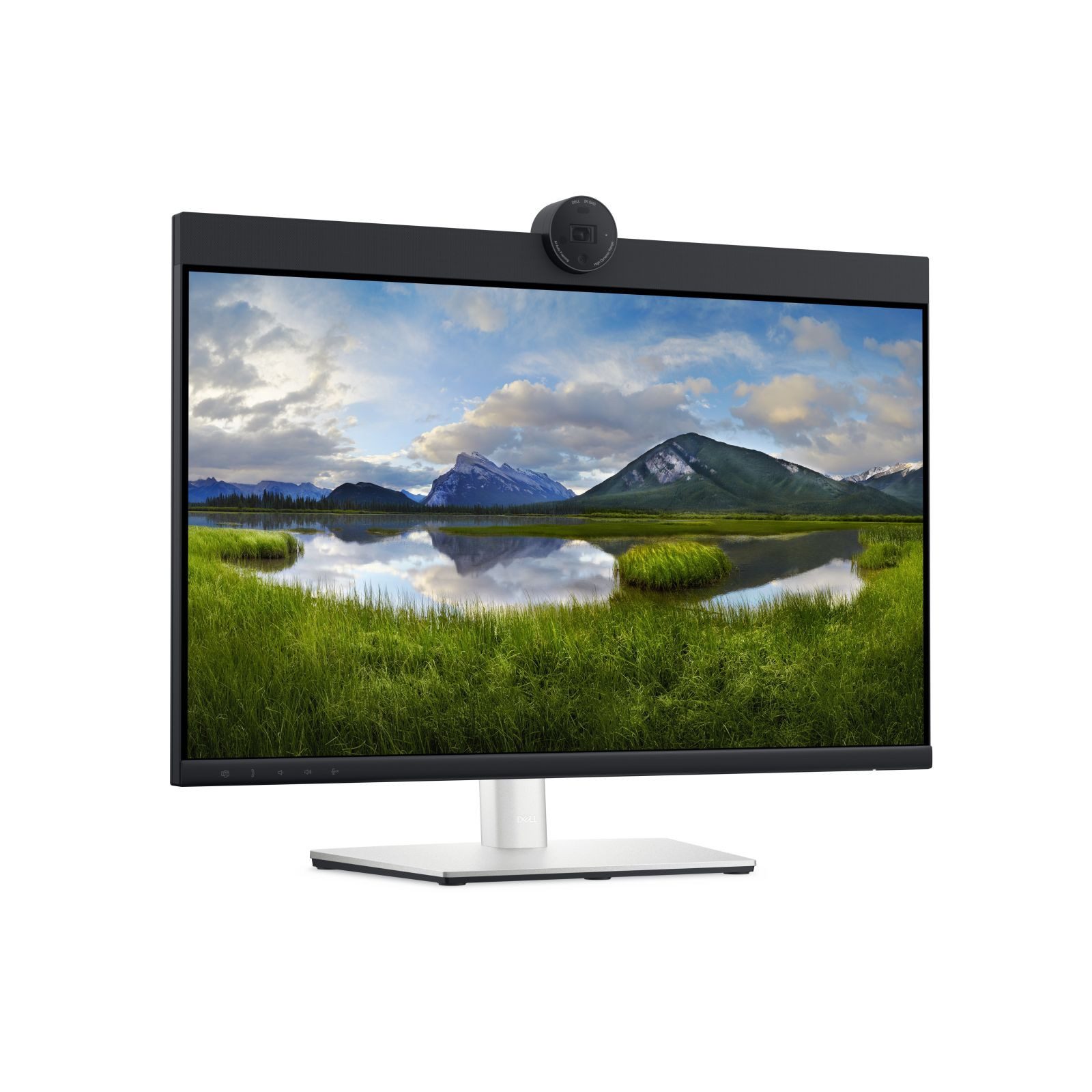 Dell 24 Video Conferencing P2424HEB 60,47cm 23,8Zoll IPS 1920x1080 60Hz TFT-Monitor (1920 x 1080 px, Full HD, 8 ms Reaktionszeit, IPS, Kamera, Lautsprecher, HDCP, Pivot, Höhenverstellbar)