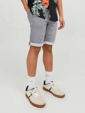 Jack & Jones Shorts Jeans Shorts Oberschenkellang JJIRICK 5984 in Grau