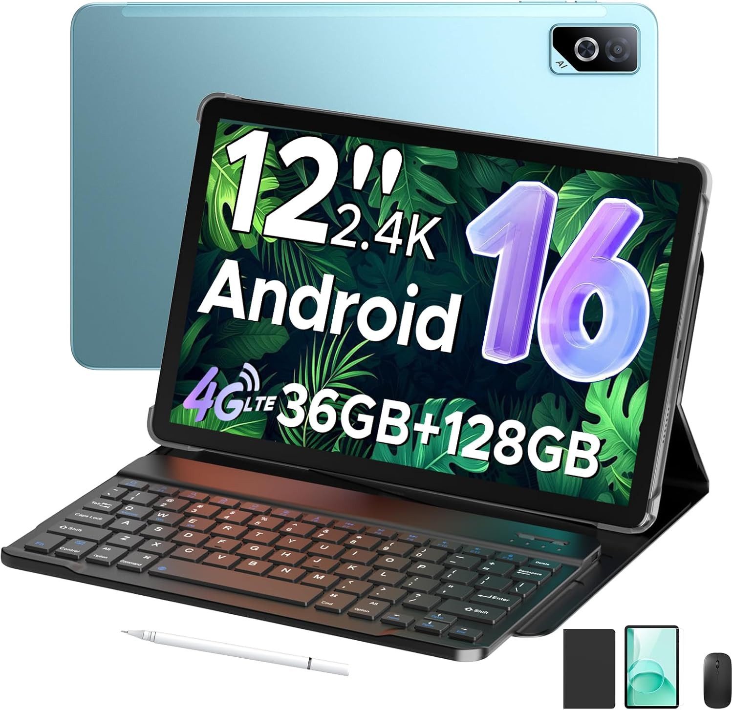 Zevelora FHD+ 90 Hz IPS Display 8 GB RAM Gaming Tablet (11", 128 GB, Android 16, 4G LTE, Mit den besten und erstaunlichsten Funktionen, attraktivem Design)