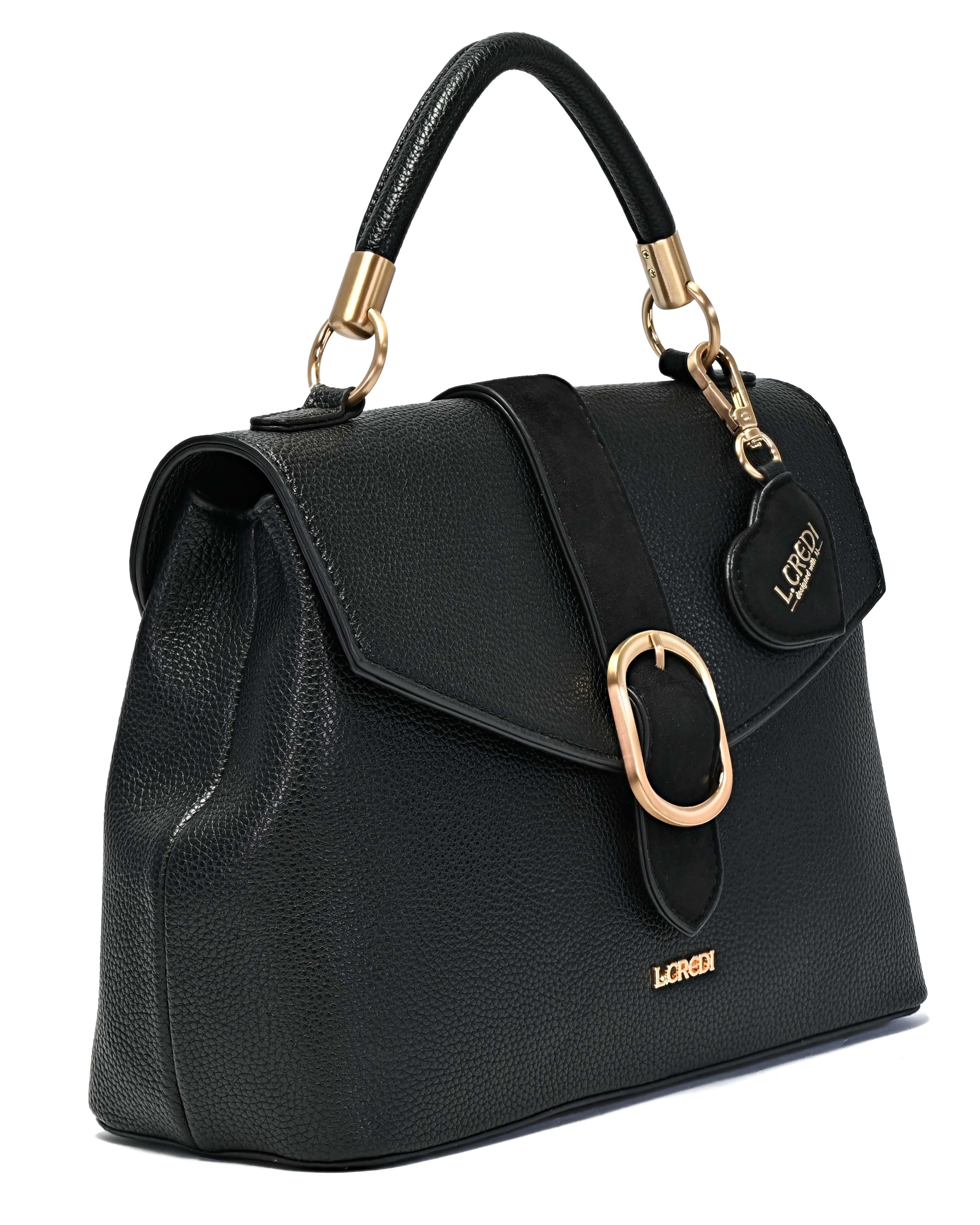 L. CREDI Henkeltasche SOLENN.ai Satchel, vegan
