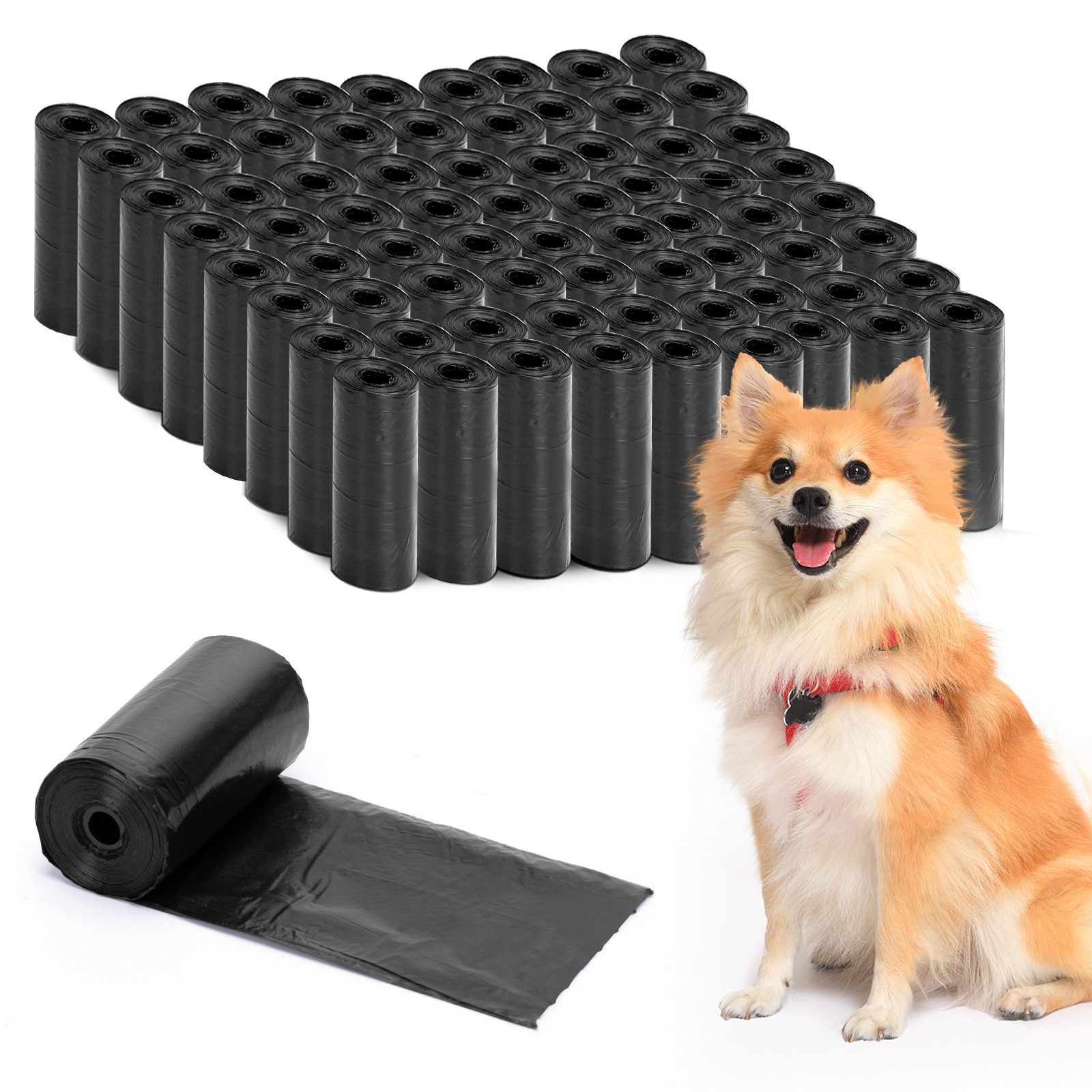 nobleza Hundetoilette 72 Rollen 1080 Stück Hundekotbeutel Haustier Große Ko günstig online kaufen