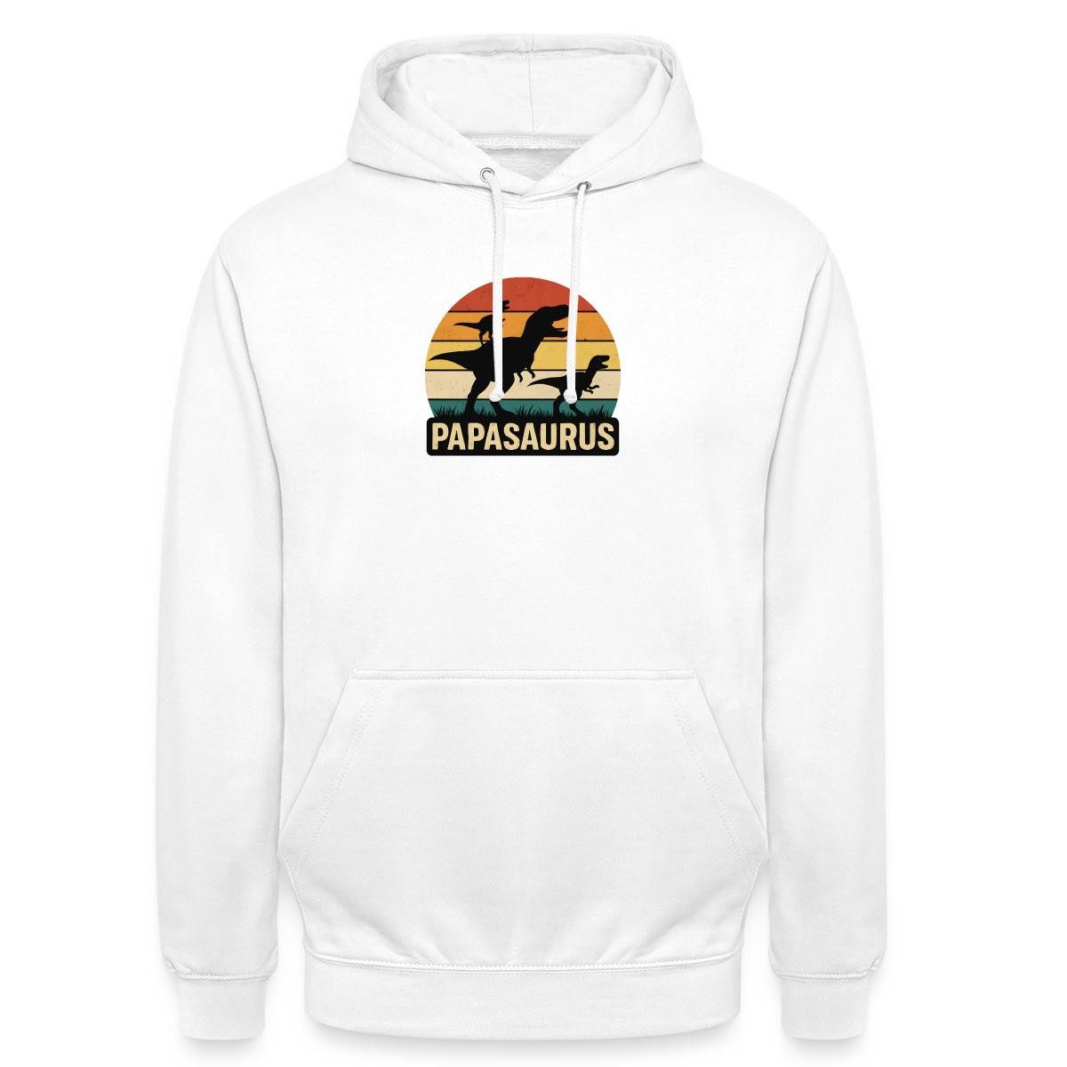 Hoodie Papasaurus Dino Papa Unisex Hoodie