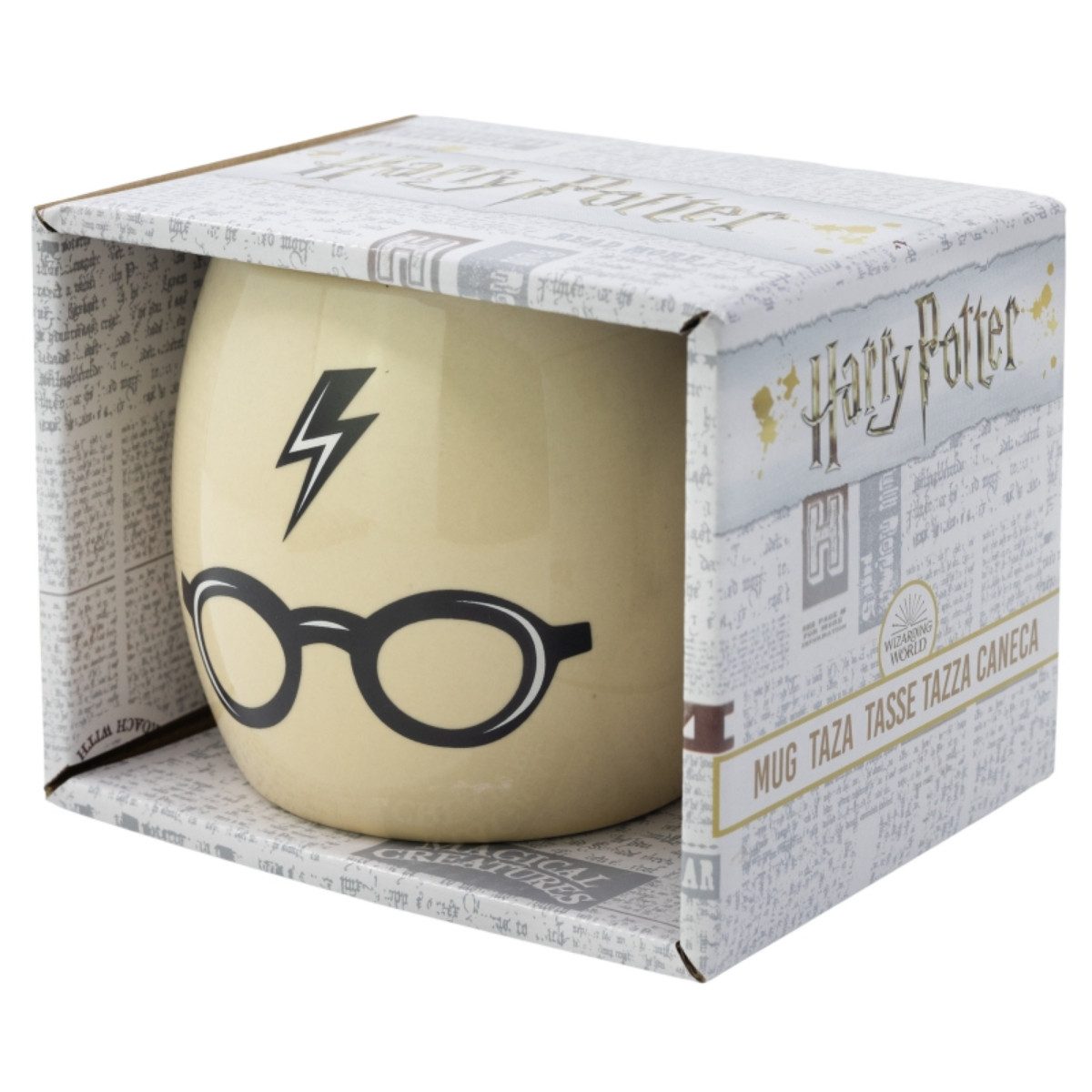 Harry Potter Tasse Kaffeetasse 380 ml mit Geschenkverpackung 13 oz, Keramik