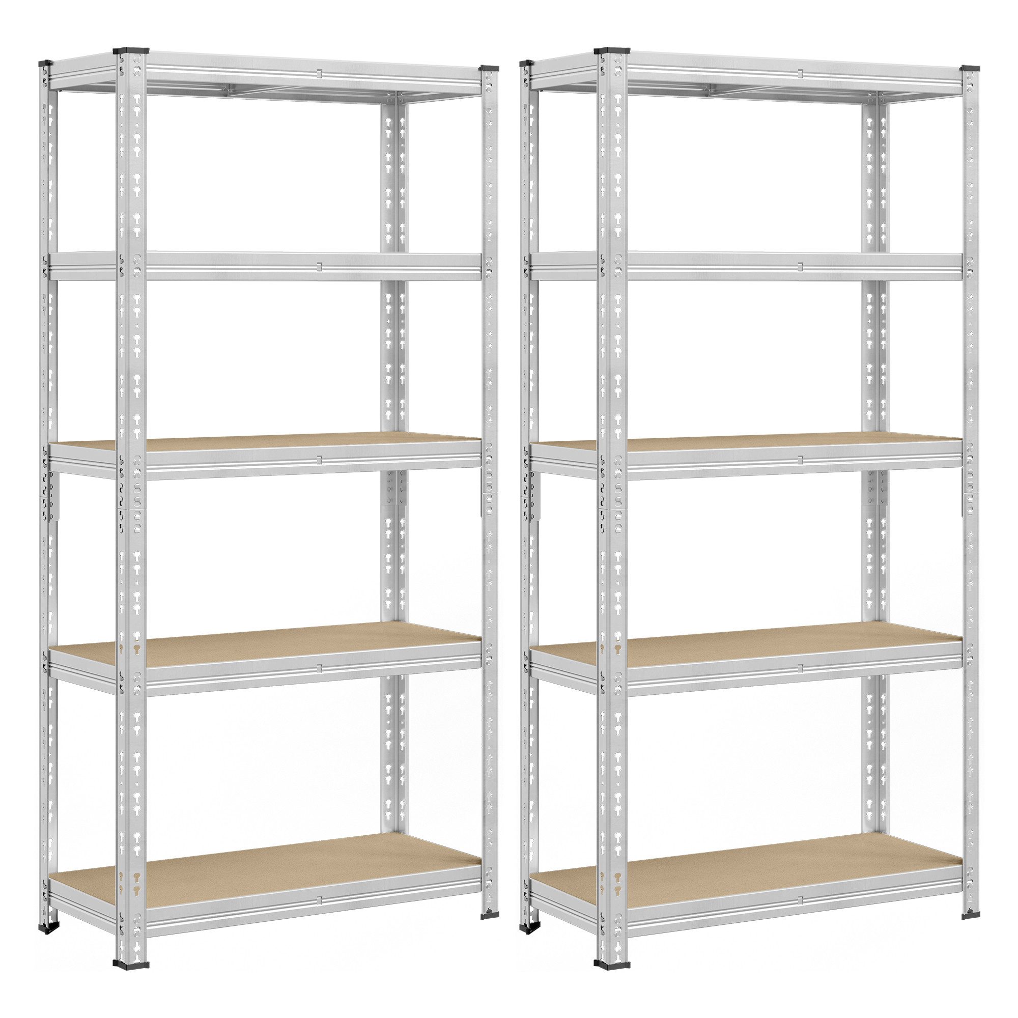 SONGMICS Schwerlastregal, 2-tlg., 2 er-Set, 40 x 90 x 180 cm, mit verstellb günstig online kaufen