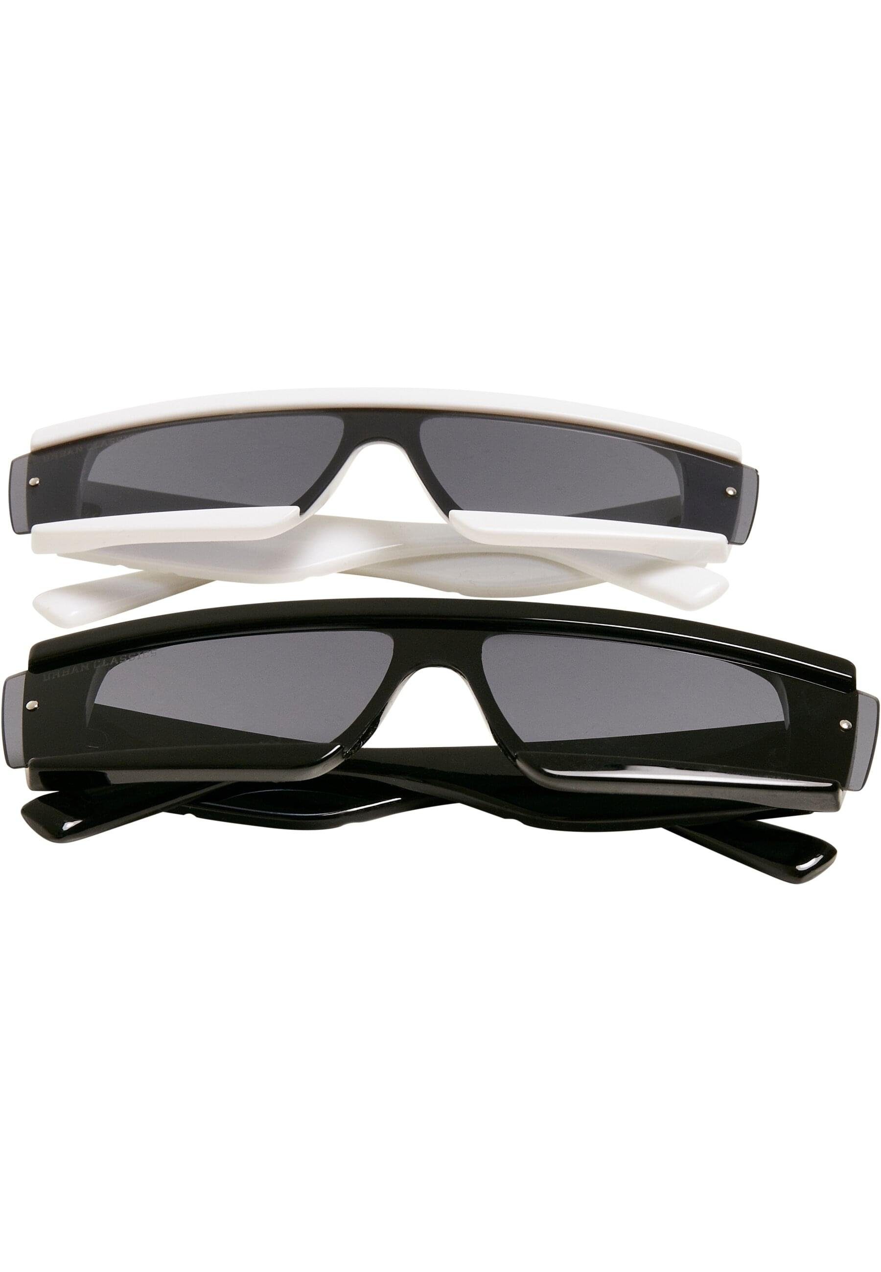 URBAN CLASSICS Sunglasses Sonnenbrille black/white 2-Pack Alabama Unisex